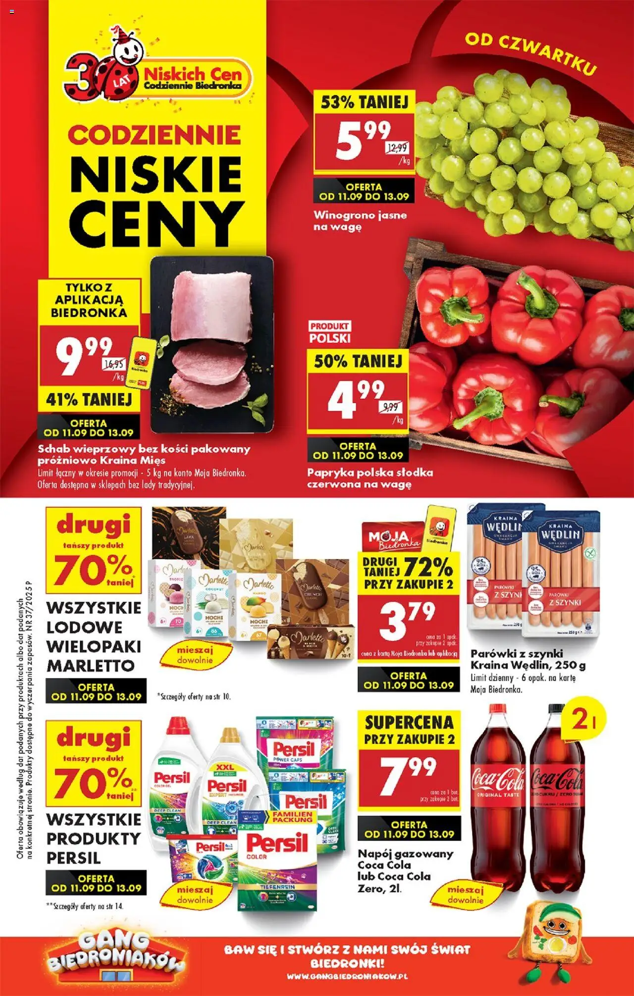 Biedronka gazetka ważna od  11.09.2025 do  17.09.2025 strona 1