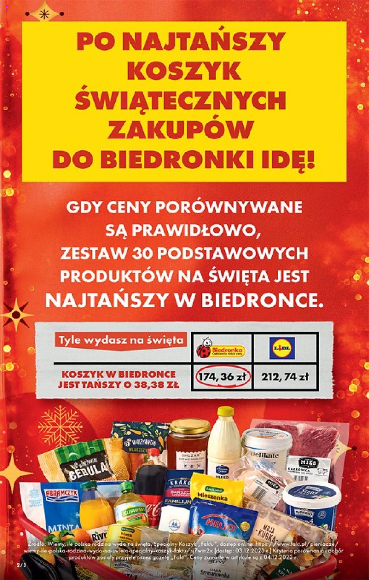 Biedronka gazetka ważna od 11.12.2023 do 17.12.2023 strona 2