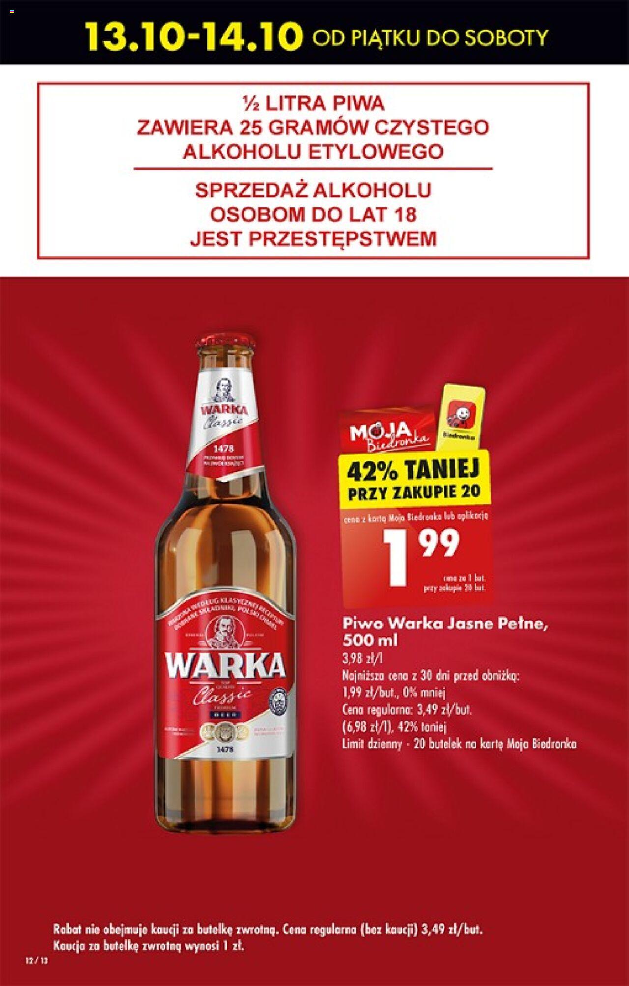 Biedronka gazetka ważna od  12.10.2023 do 18.10.2023 strona 12