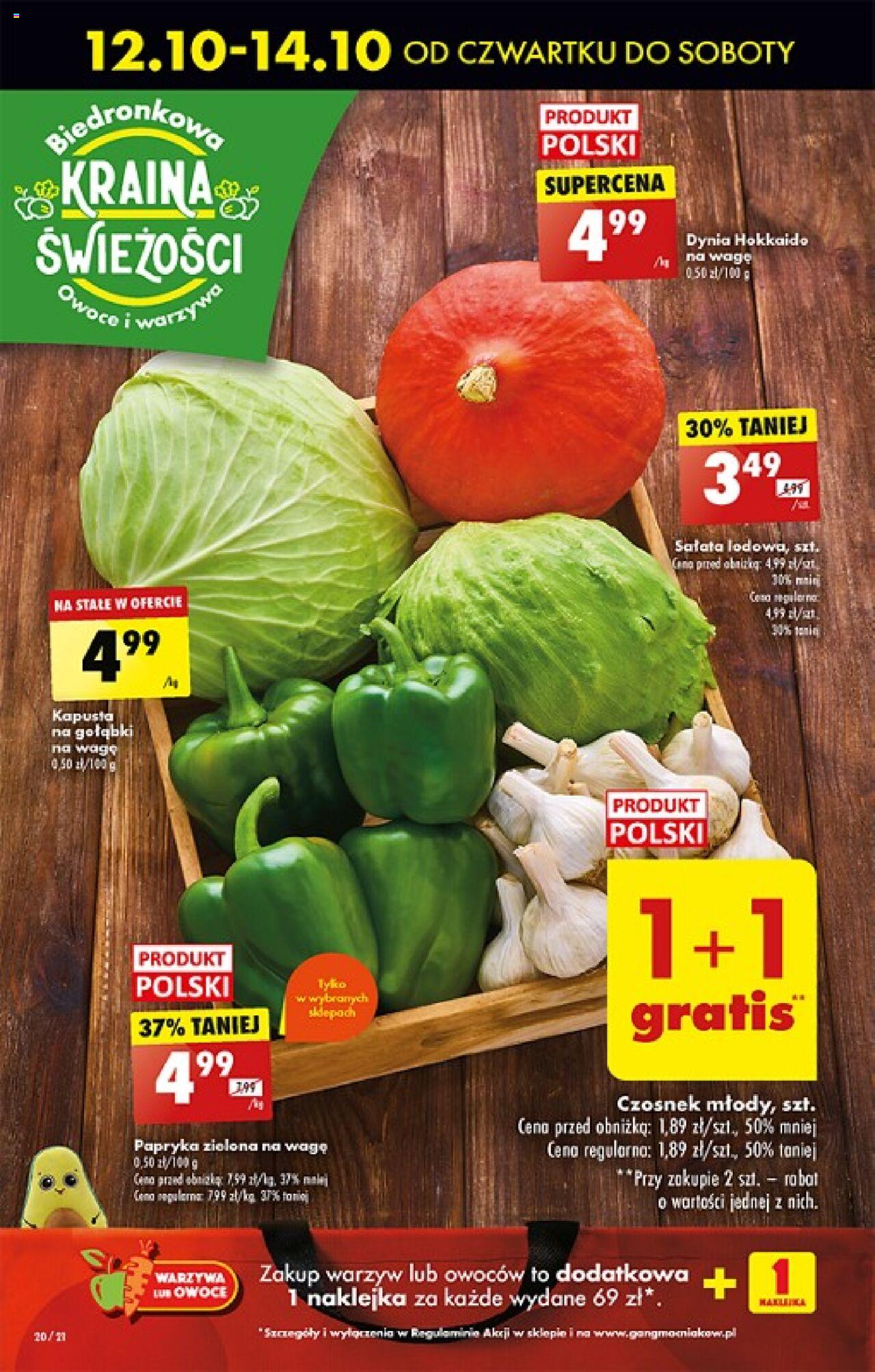 Biedronka gazetka ważna od  12.10.2023 do 18.10.2023 strona 20