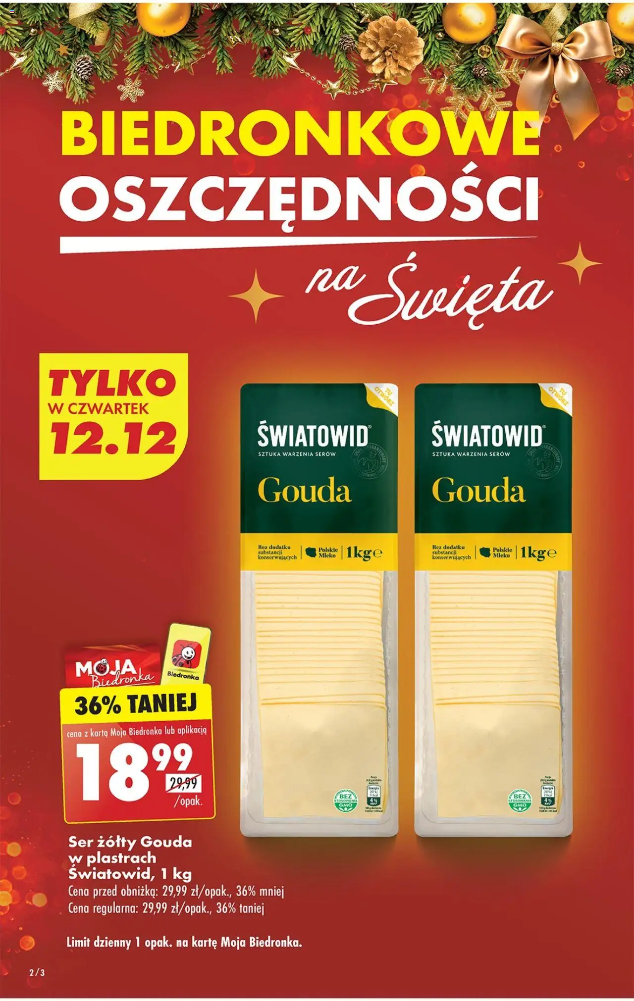 Biedronka gazetka ważna od 12.12.2024 do 18.12.2024 strona 2