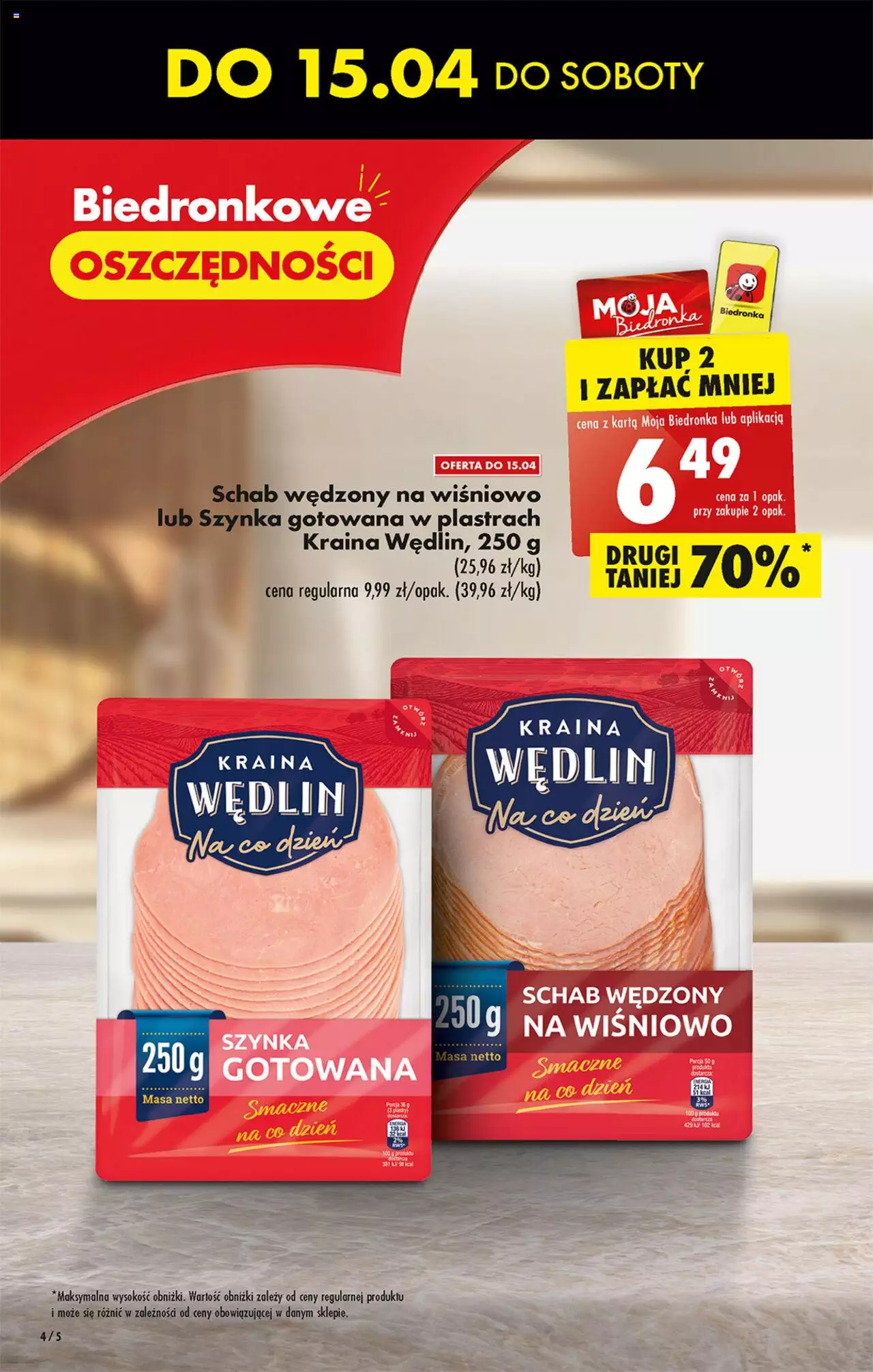Biedronka gazetka ważna od 13.04.2023 do 19.04.2023 strona 4