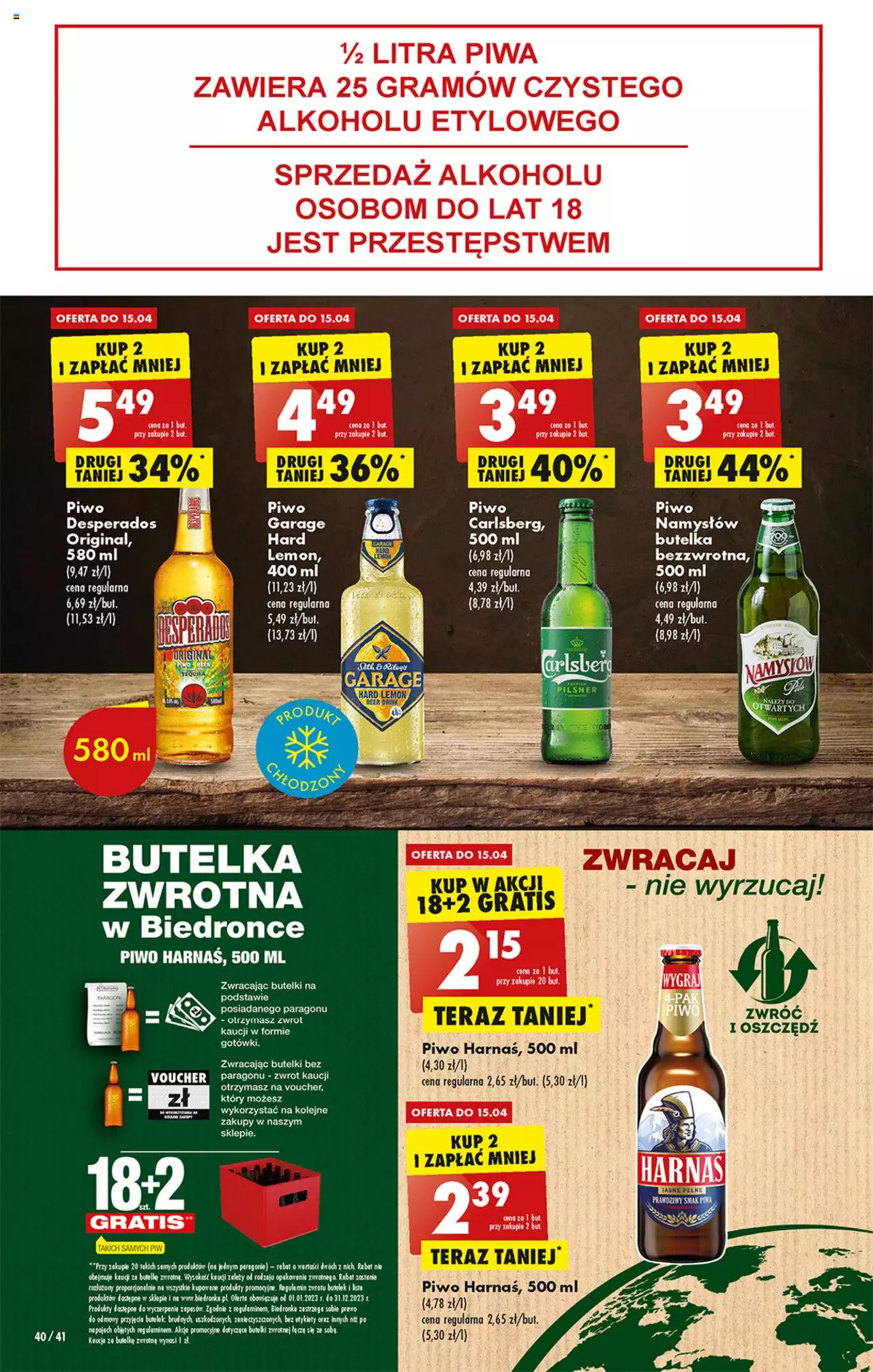 Biedronka gazetka ważna od 13.04.2023 do 19.04.2023 strona 40