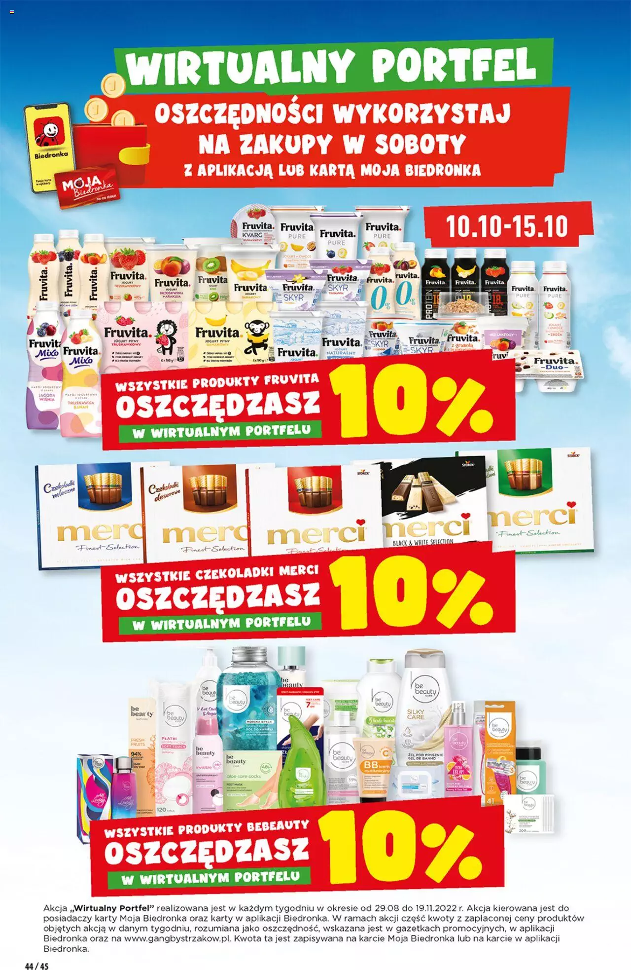 Biedronka gazetka ważna od 13.10.2022 do 19.10.2022 strona 44