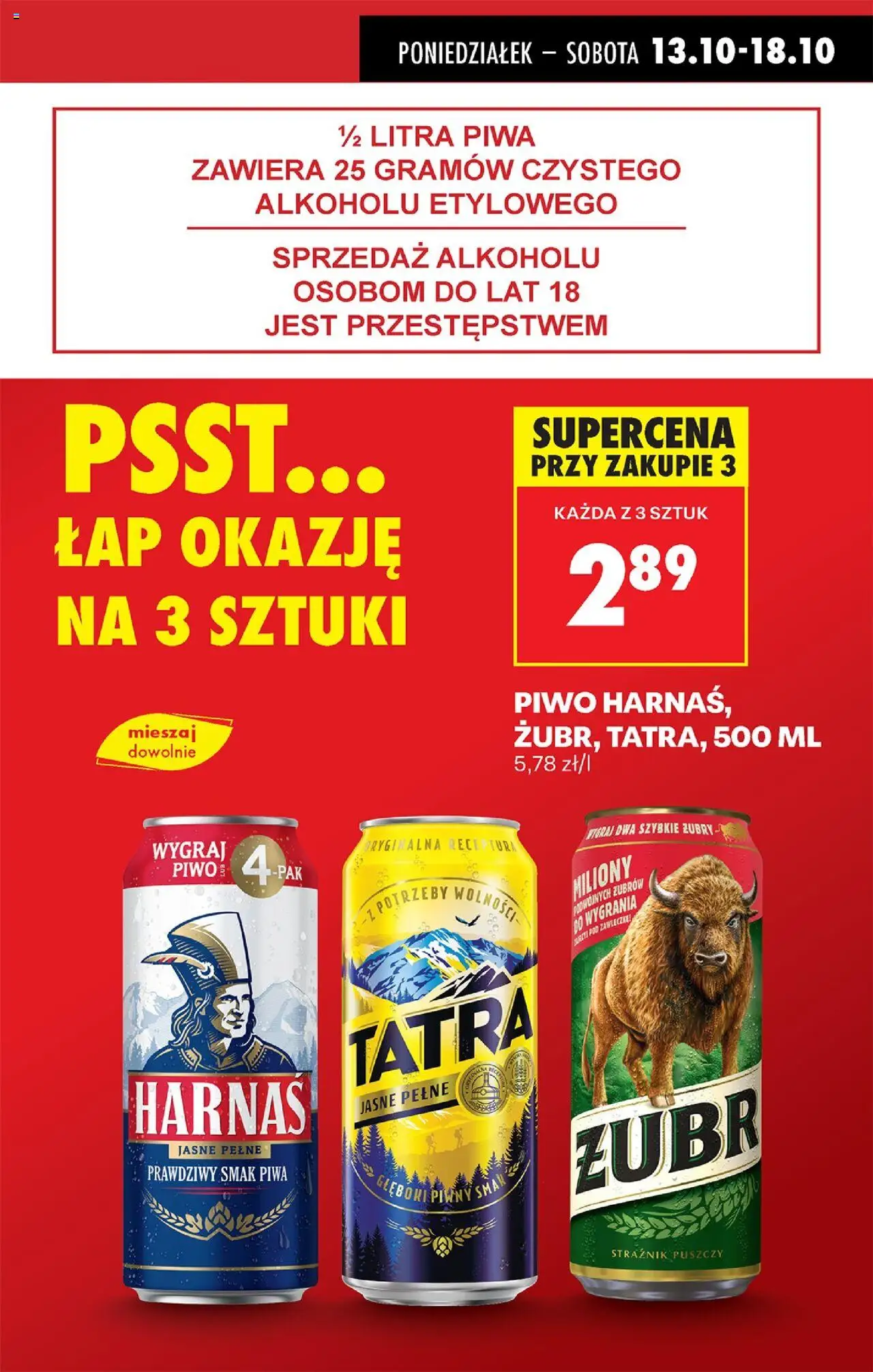 Biedronka gazetka ważna od 13.10.2025 do 18.10.2025 strona 13