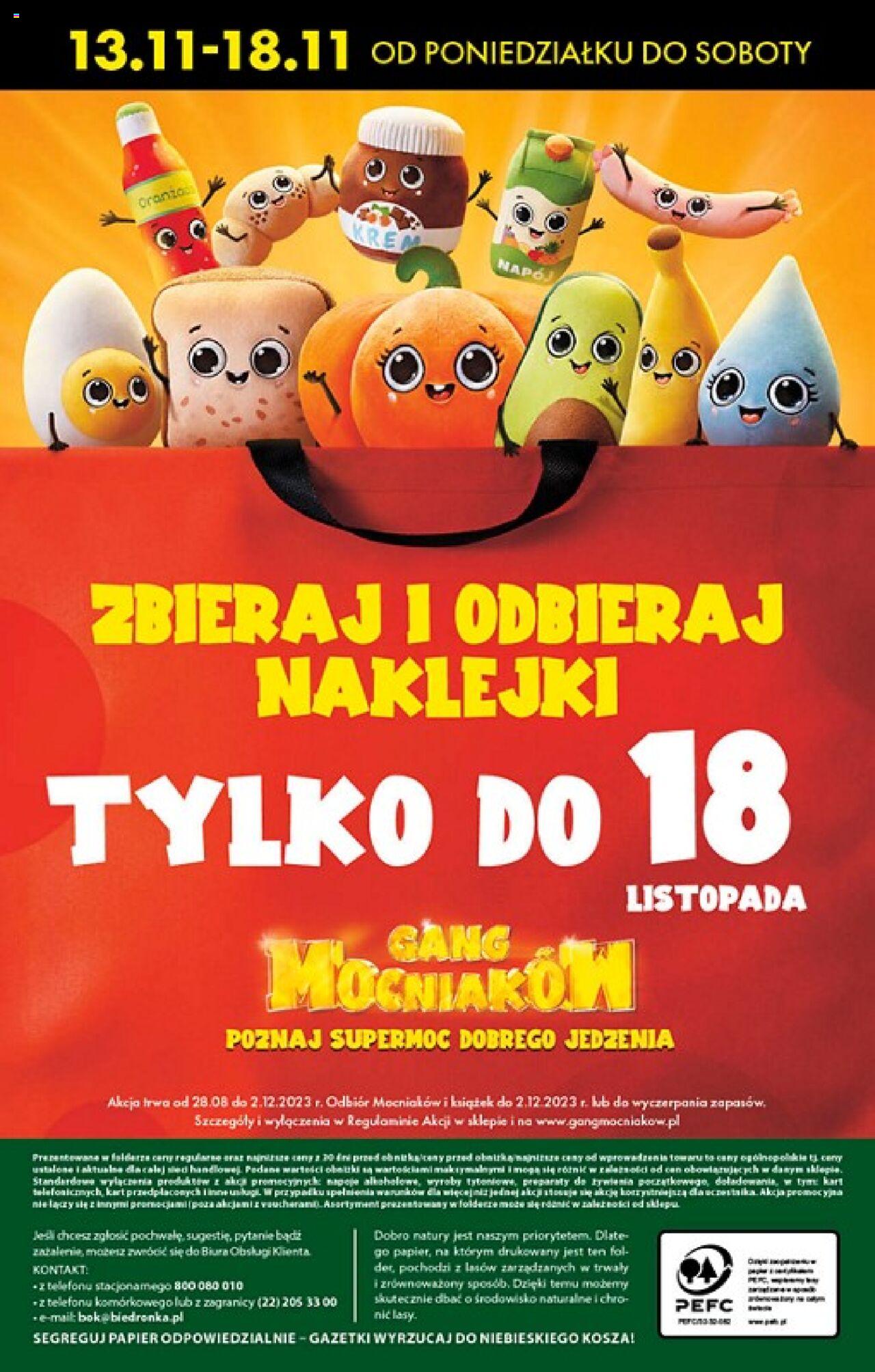 Biedronka gazetka ważna od  13.11.2023 do 18.11.2023 strona 66