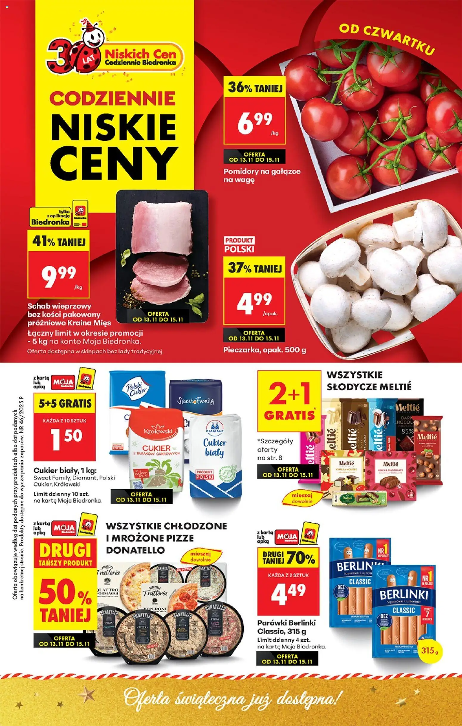 Biedronka gazetka ważna od 13.11.2025 do 19.11.2025 strona 1