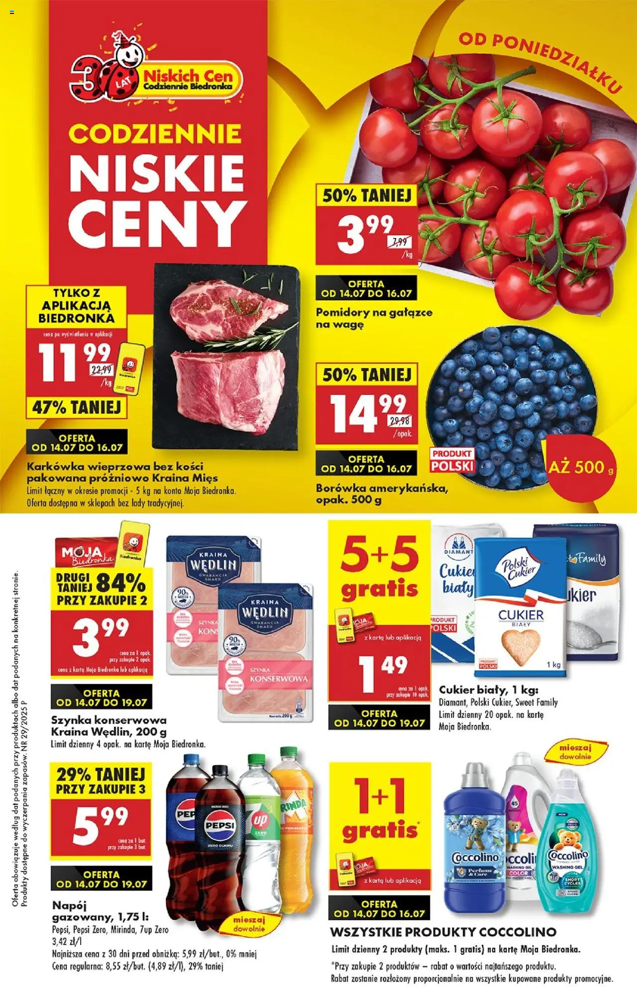 Biedronka gazetka ważna od  14.07.2025 do 19.07.2025 strona 1