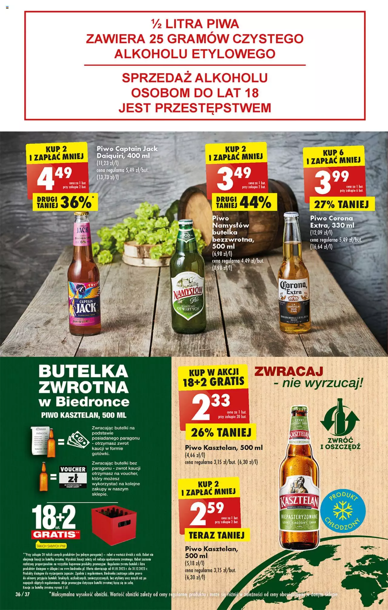 Biedronka gazetka ważna od 14.08.2023 do 19.08.2023 strona 36