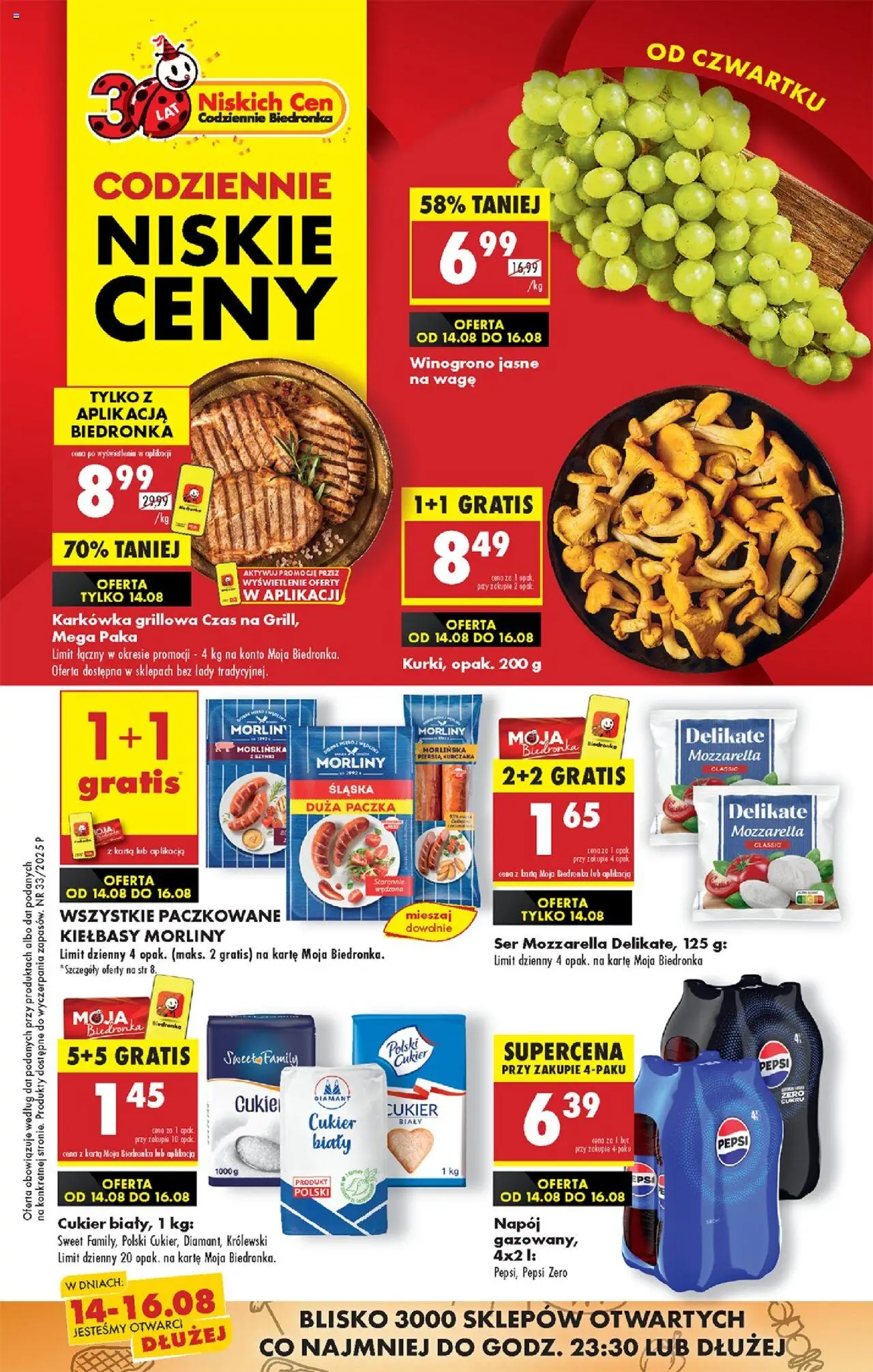 Biedronka gazetka ważna od  14.08.2025 do 20.08.2025 strona 1
