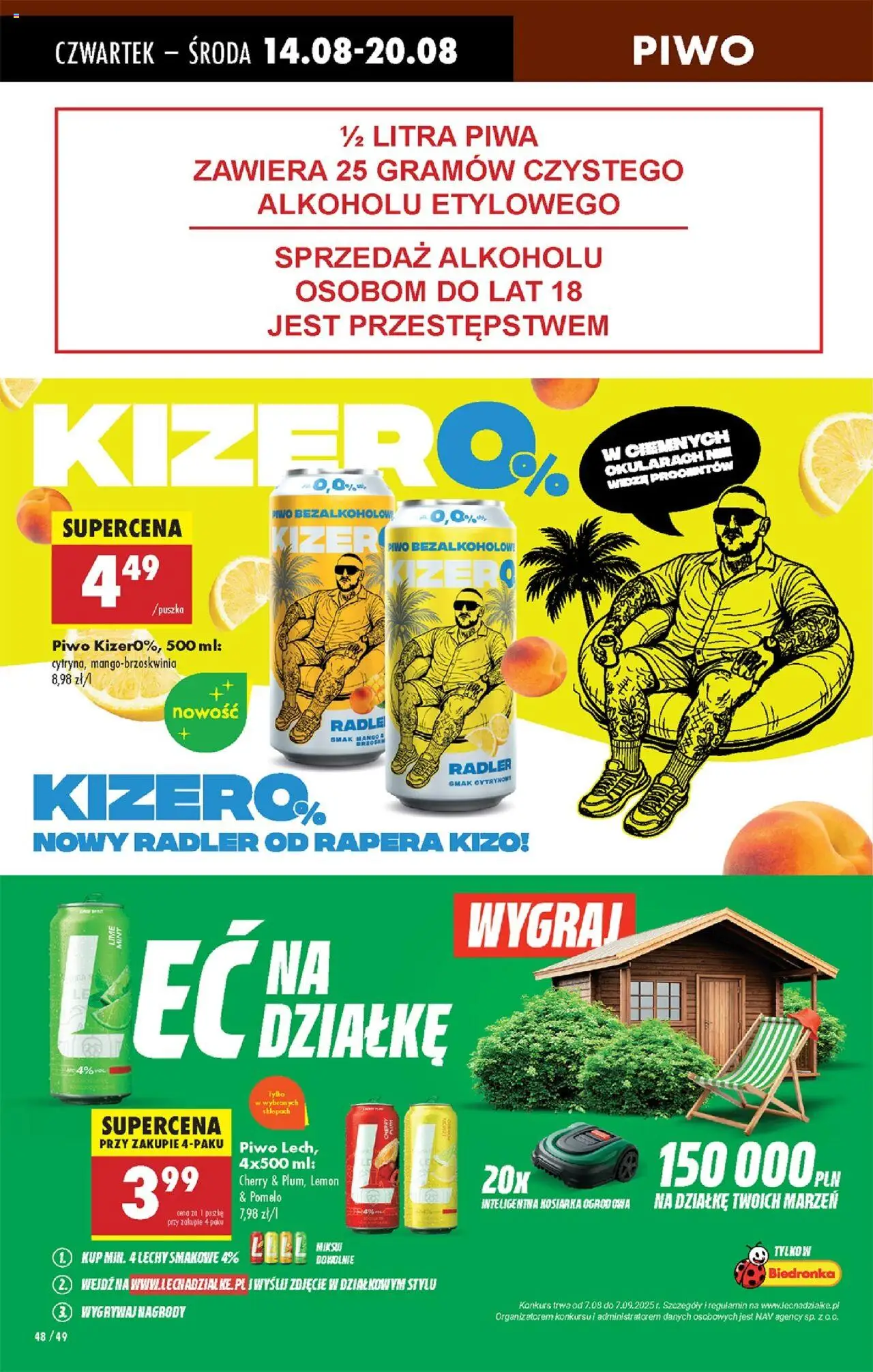 Biedronka gazetka ważna od  14.08.2025 do 20.08.2025 strona 60