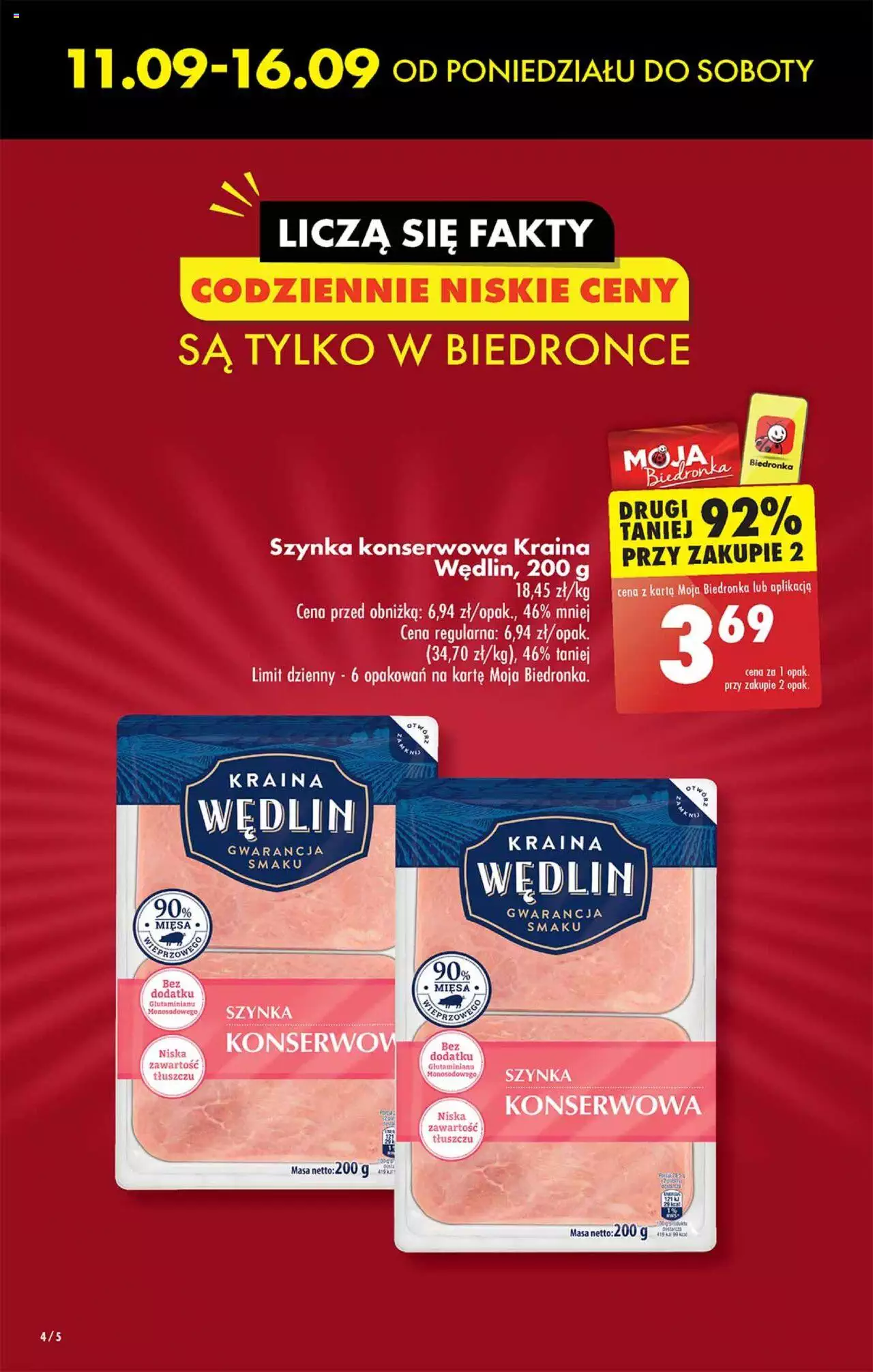 Biedronka gazetka ważna od  14.09.2023 do 20.09.2023 strona 4
