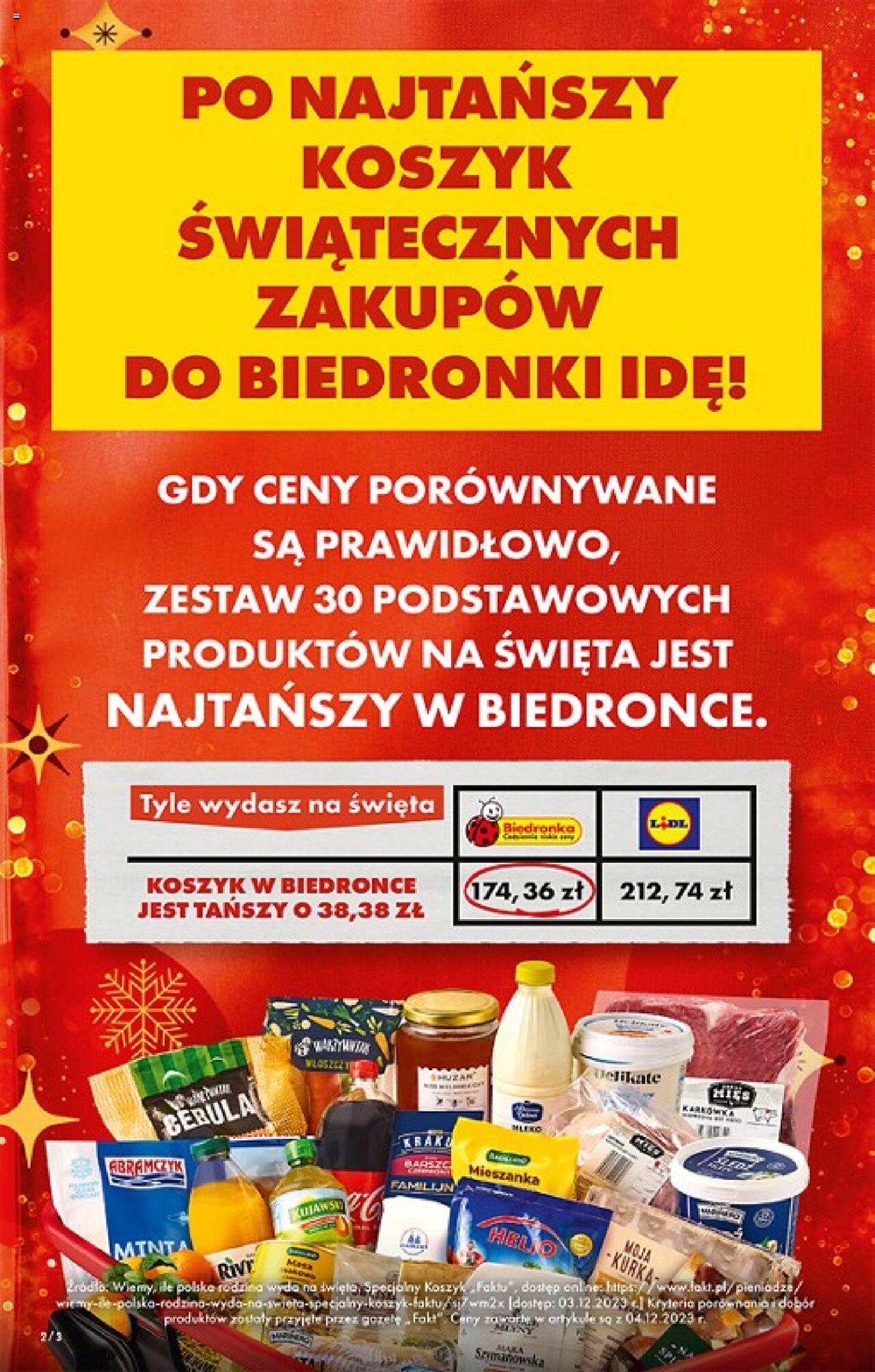 Biedronka gazetka ważna od 14.12.2023 do 20.12.2023 strona 2