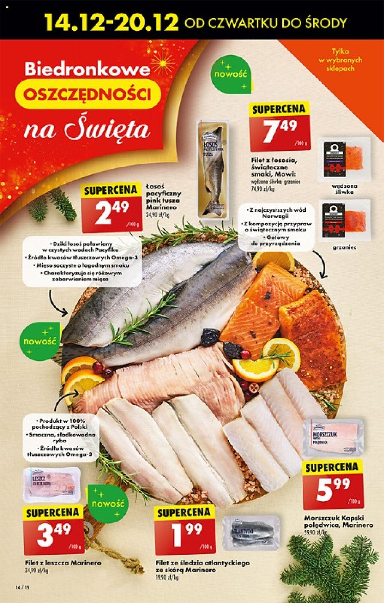 Biedronka gazetka ważna od 14.12.2023 do 20.12.2023 strona 14