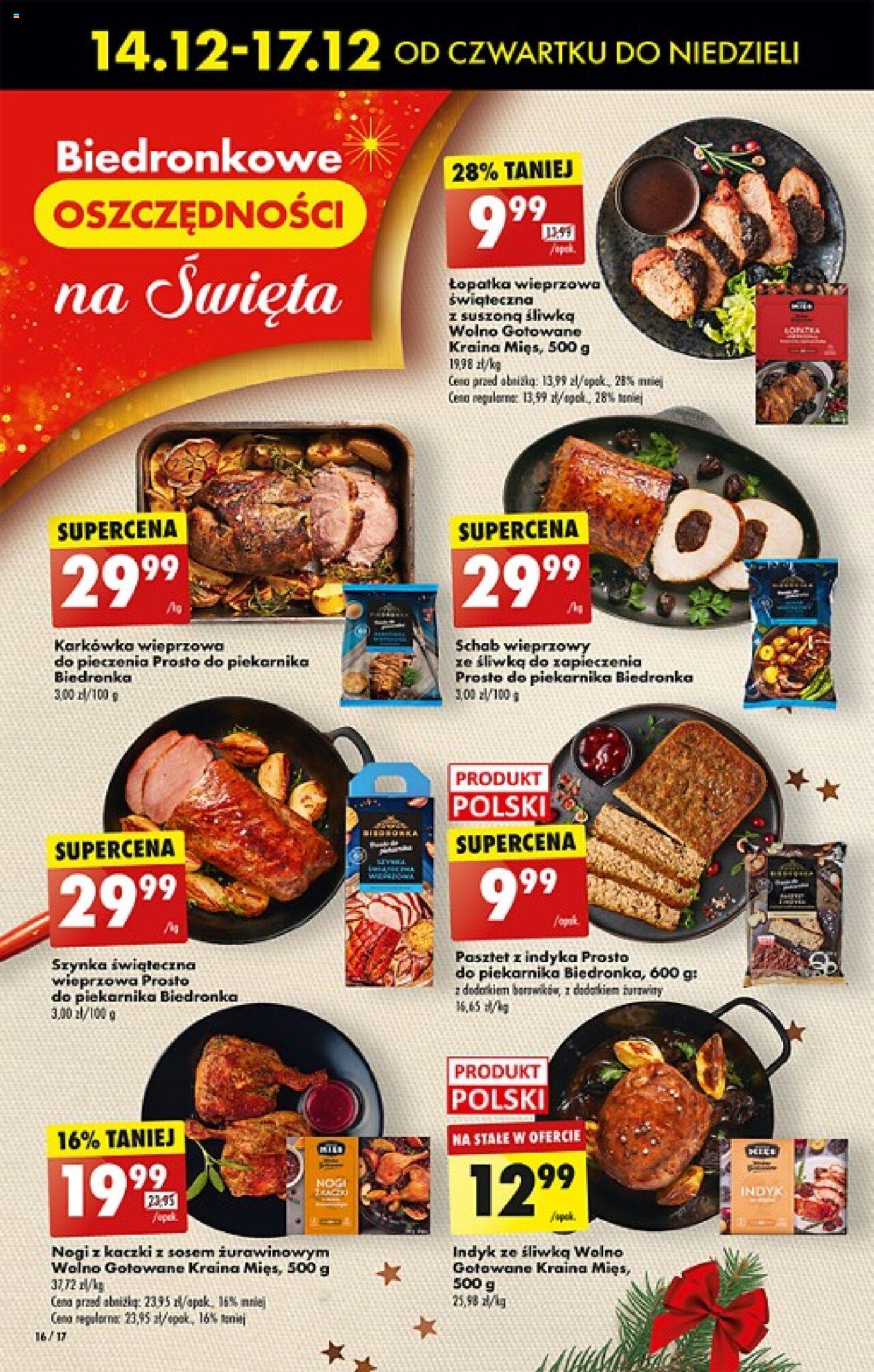 Biedronka gazetka ważna od 14.12.2023 do 20.12.2023 strona 16
