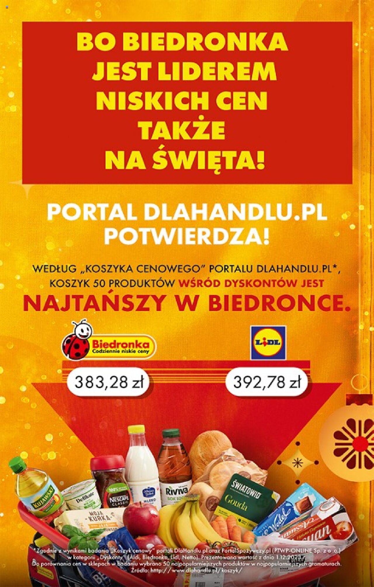 Biedronka gazetka ważna od 14.12.2023 do 20.12.2023 strona 3
