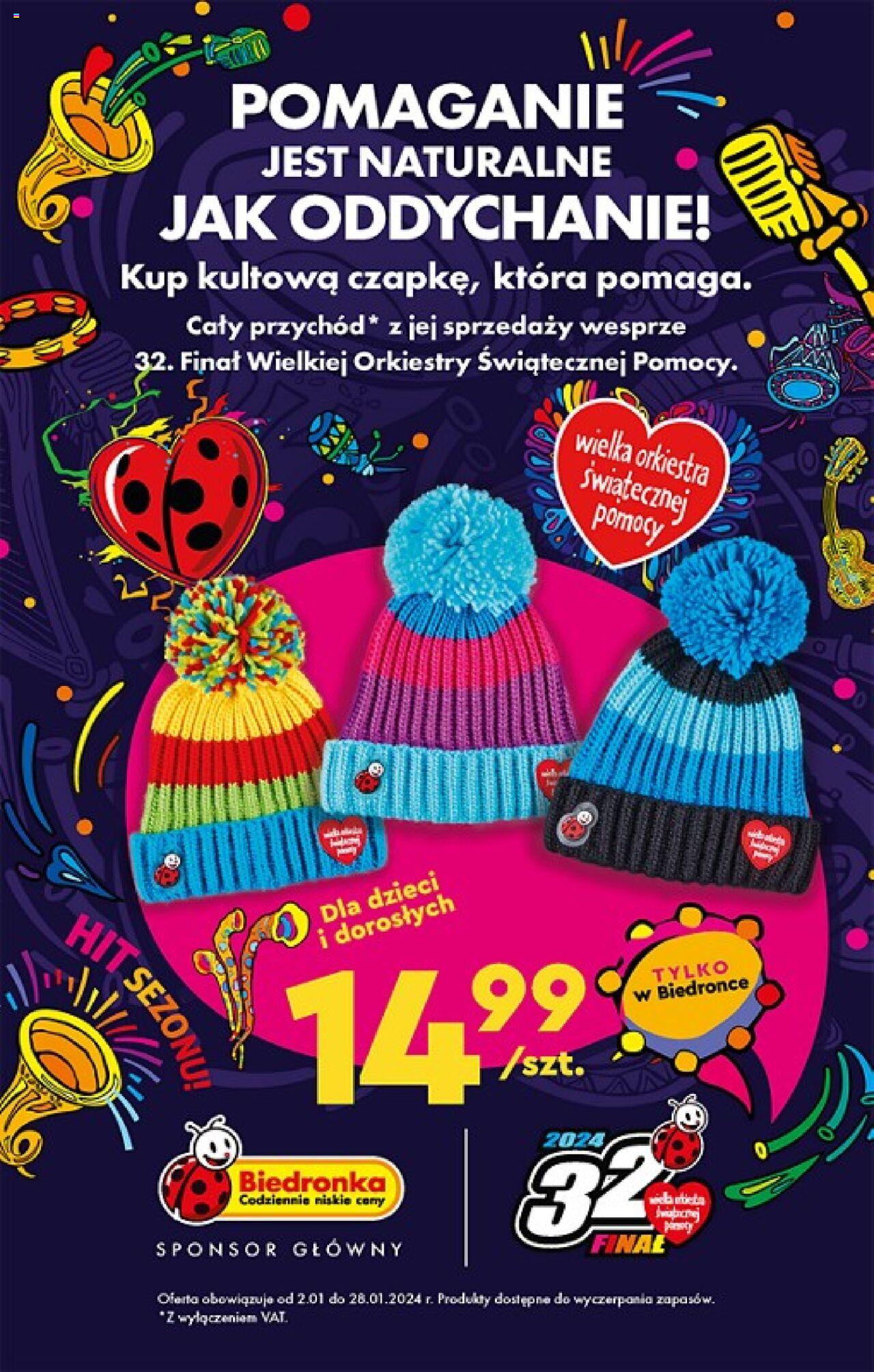 Biedronka gazetka ważna od 15.01.2024 do 20.01.2024 strona 61