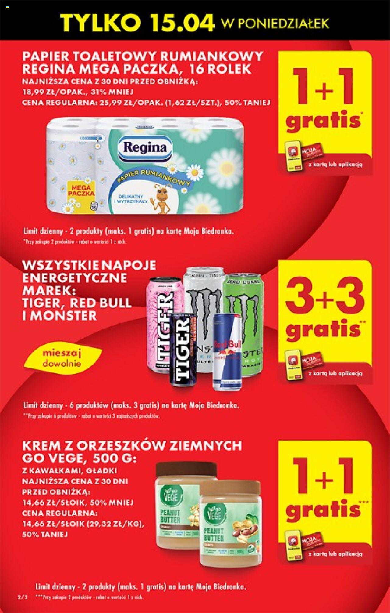 Biedronka gazetka ważna od  15.04.2024 do 20.04.2024 strona 2