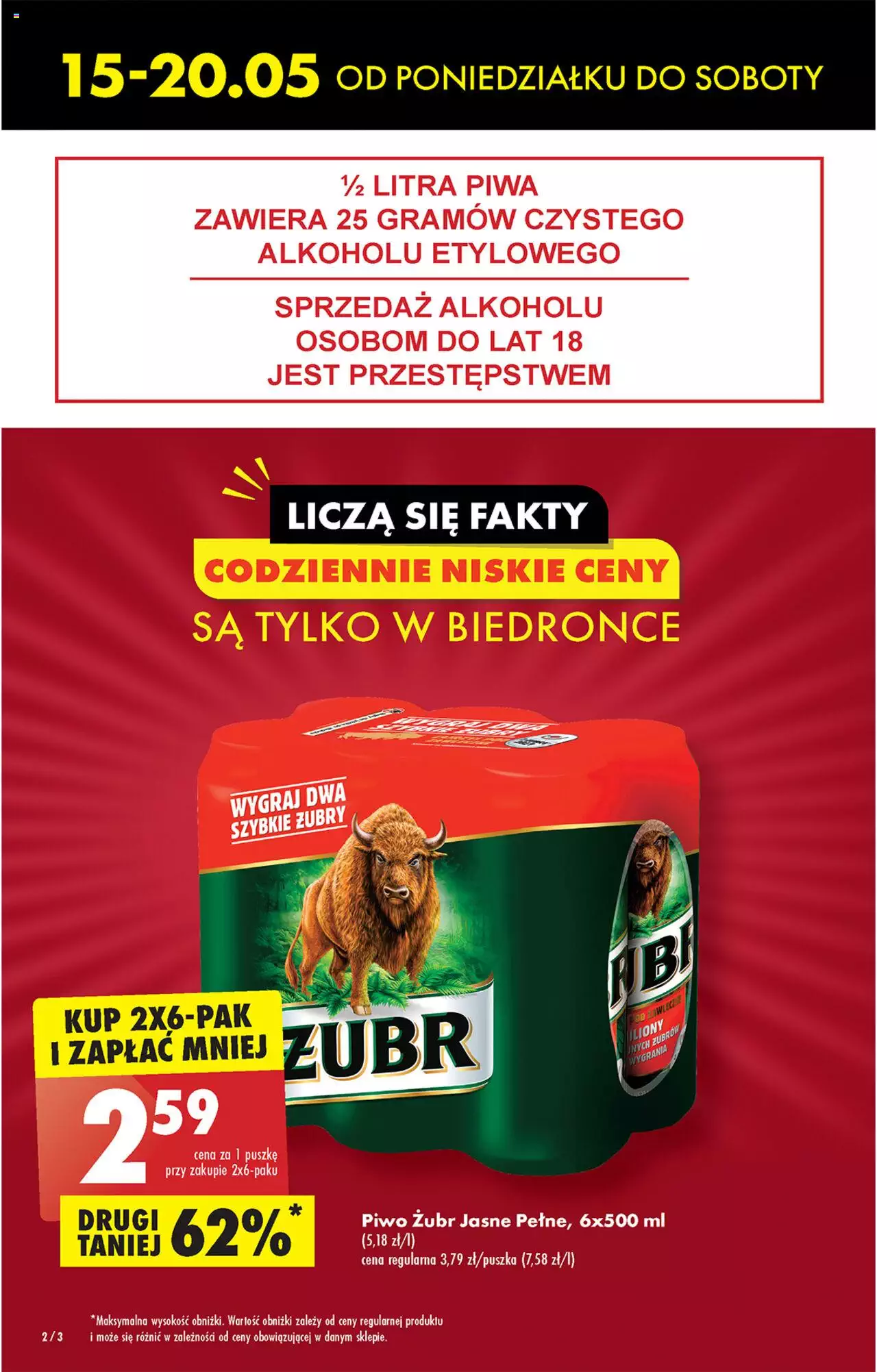 Biedronka gazetka ważna od 15.05.2023 do  strona 2