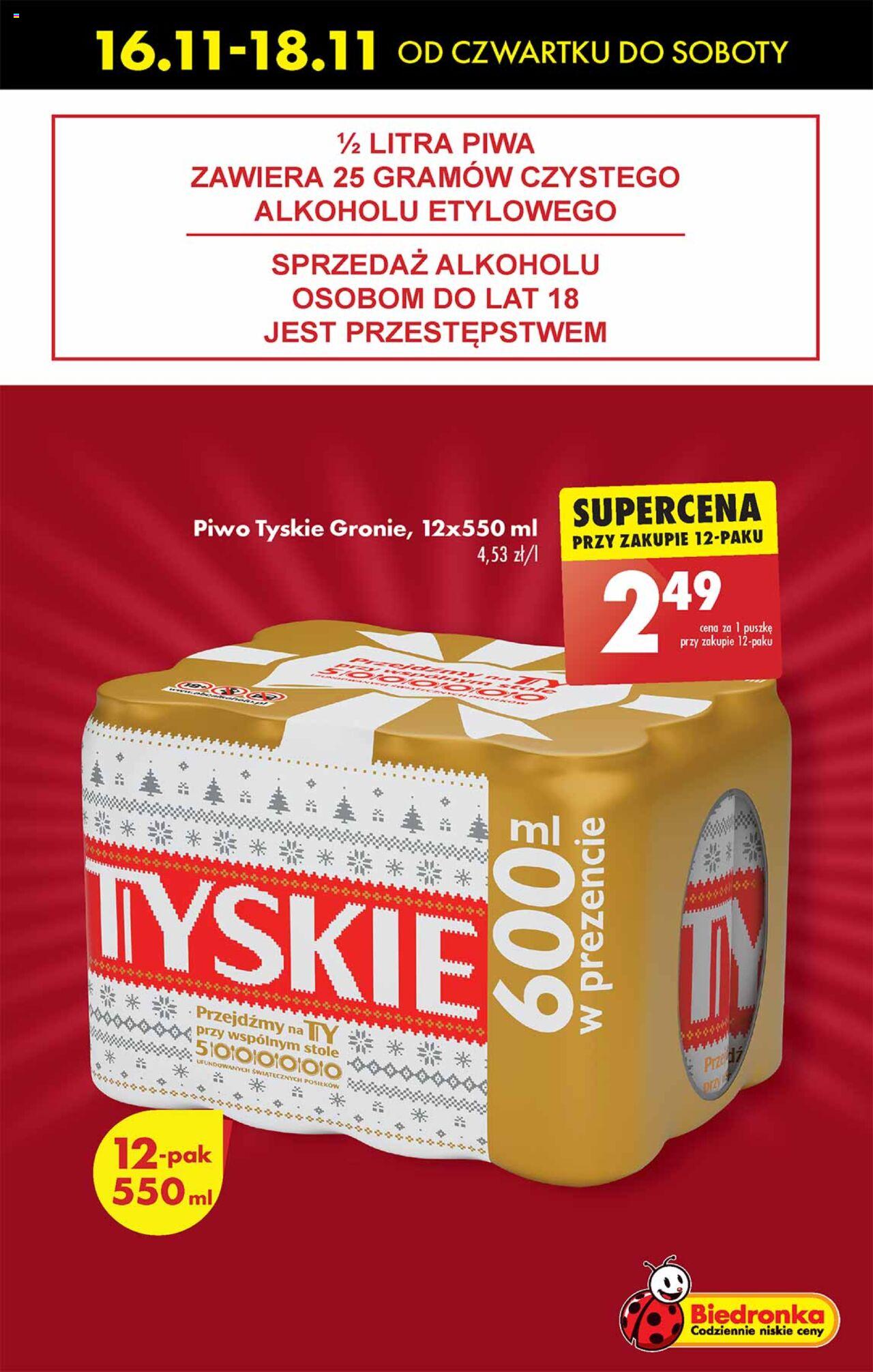 Biedronka gazetka ważna od 16.11.2023 do 22.11.2023 strona 11