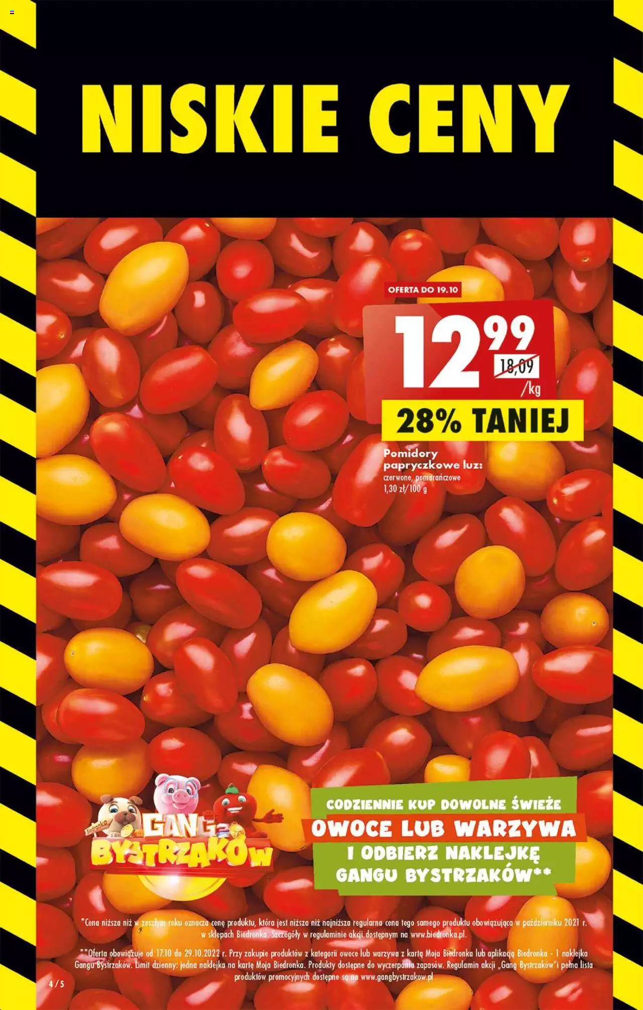 Biedronka gazetka ważna od  17.10.2022 do 22.10.2022 strona 4