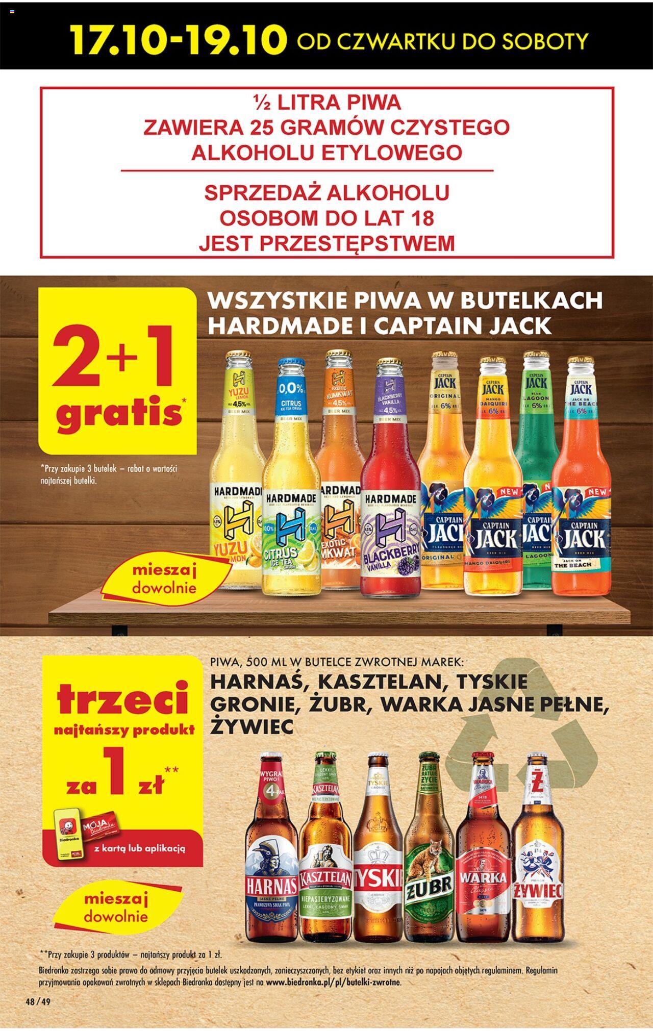 Biedronka gazetka ważna od  17.10.2024 do 23.10.2024 strona 48