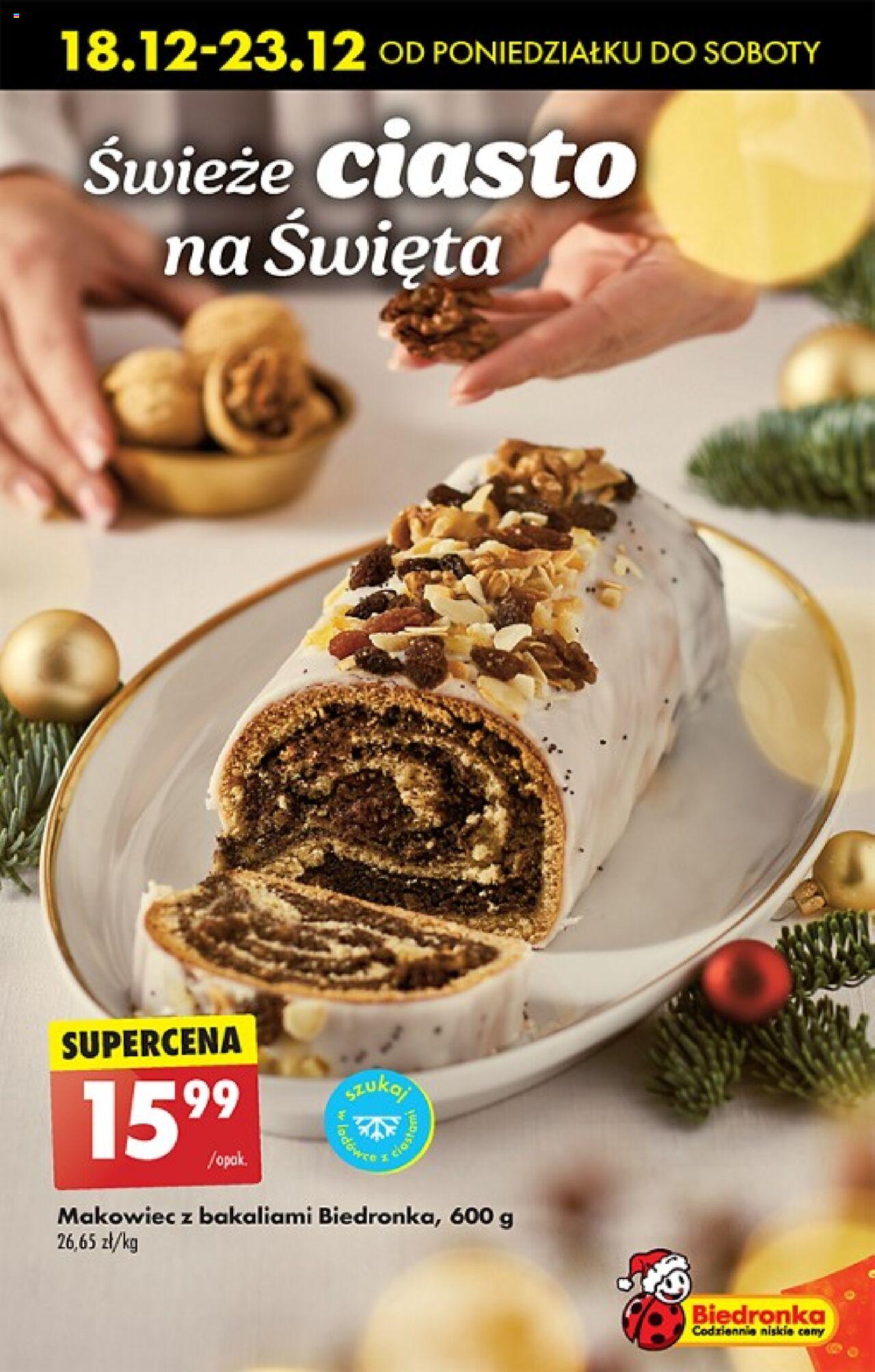 Biedronka gazetka ważna od 18.12.2023 do 23.12.2023 strona 13
