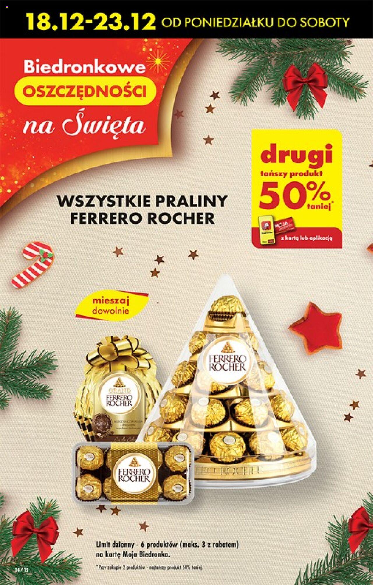 Biedronka gazetka ważna od 18.12.2023 do 23.12.2023 strona 14