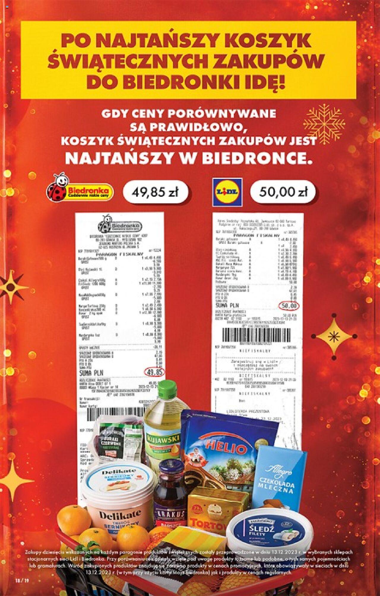 Biedronka gazetka ważna od 18.12.2023 do 23.12.2023 strona 18