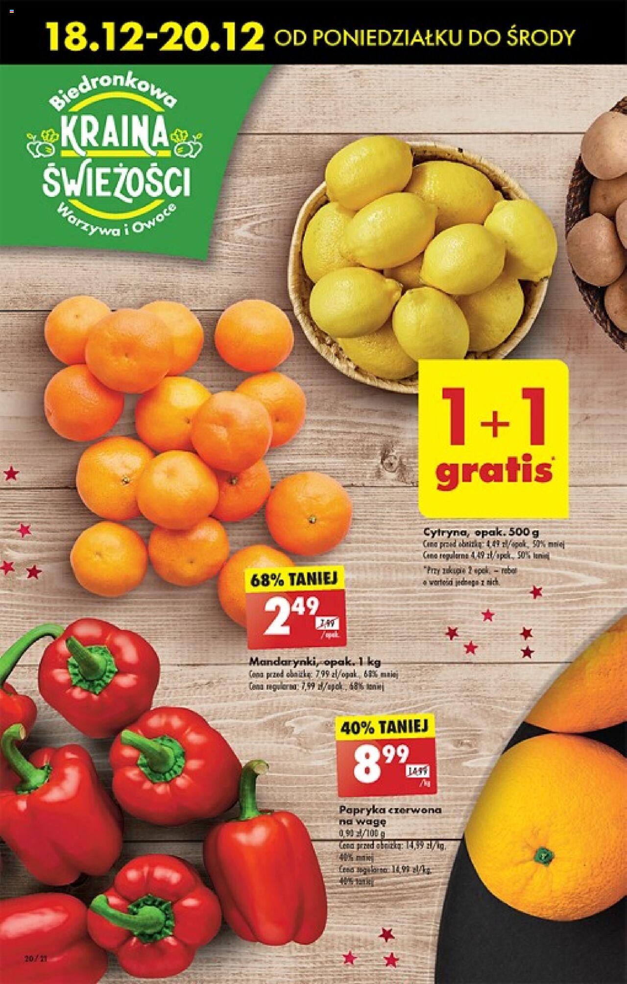 Biedronka gazetka ważna od 18.12.2023 do 23.12.2023 strona 20
