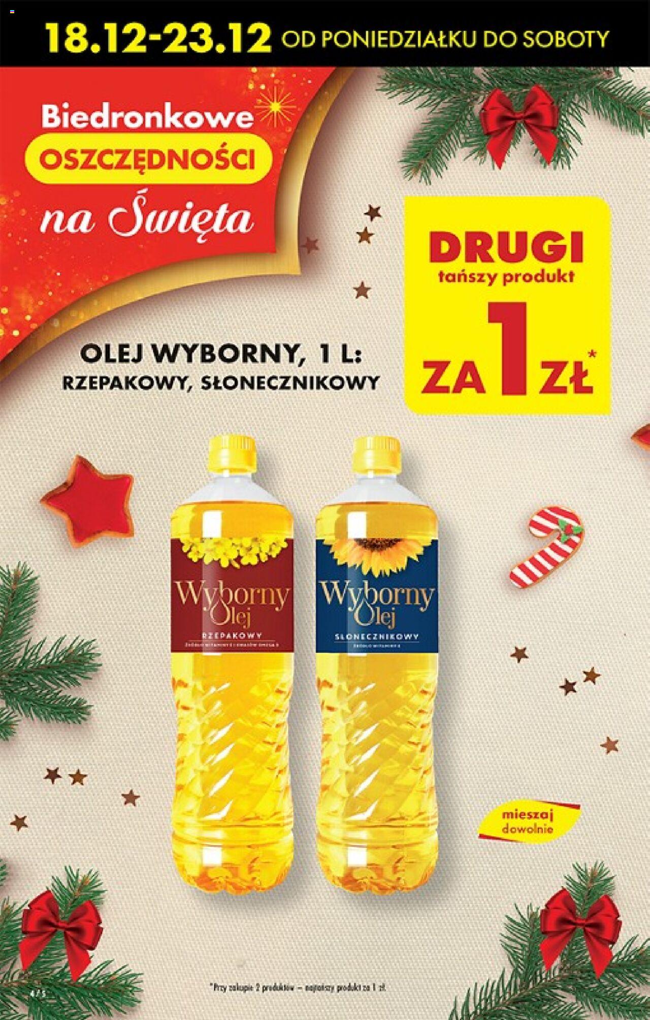 Biedronka gazetka ważna od 18.12.2023 do 23.12.2023 strona 4