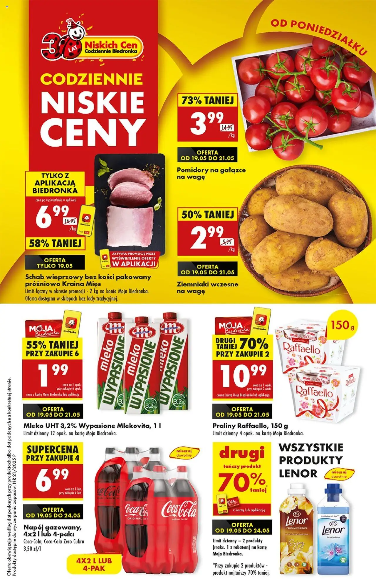 Biedronka gazetka ważna od  19.05.2025 do 24.05.2025 strona 1