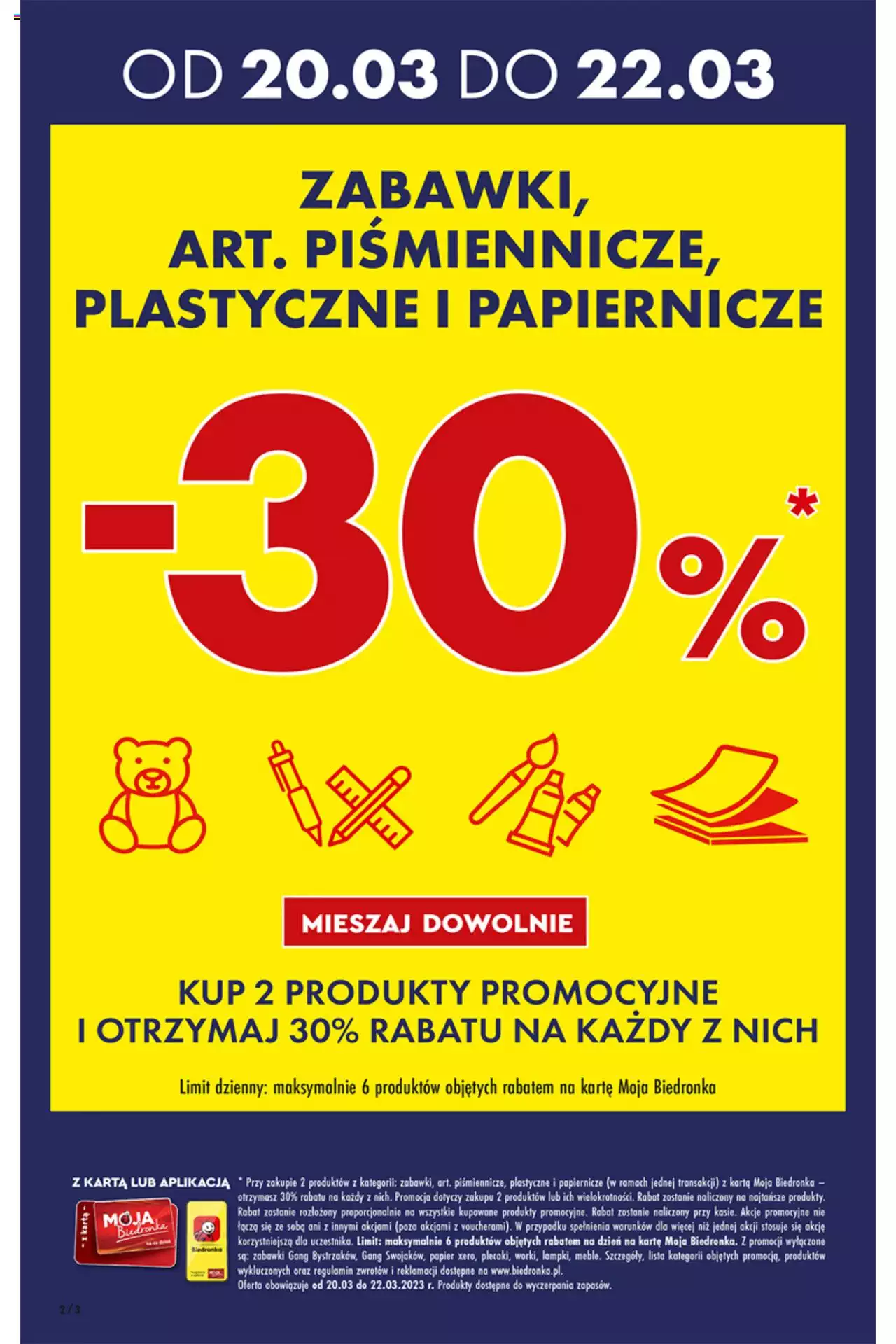 Biedronka gazetka ważna od 20.03.2023 do 25.03.2023 strona 49
