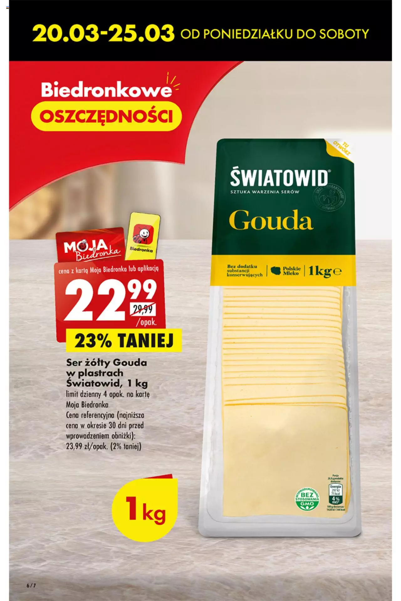 Biedronka gazetka ważna od 20.03.2023 do 25.03.2023 strona 6