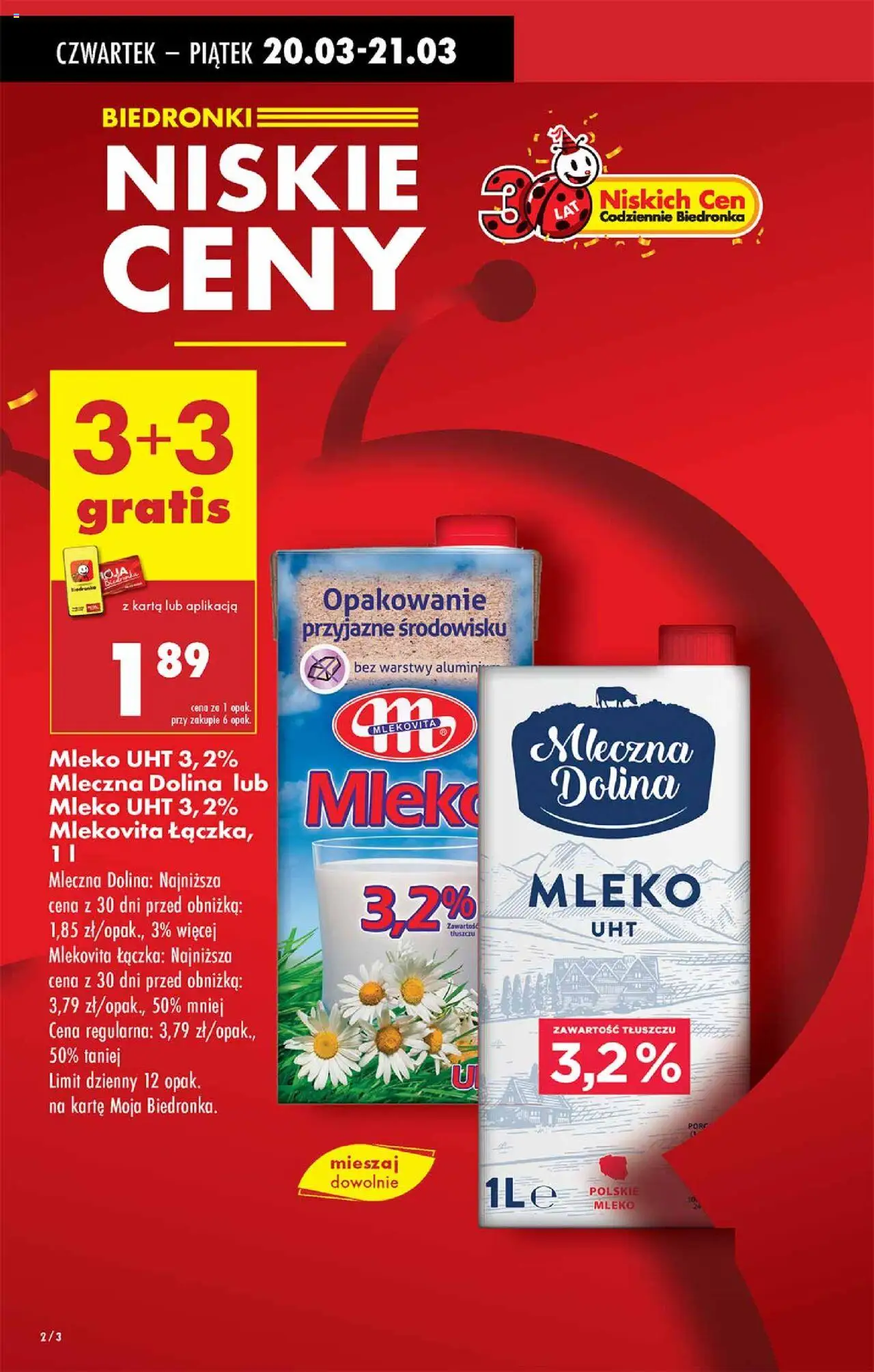 Biedronka gazetka ważna  od 20.03.2025 do 26.03.2025 strona 2