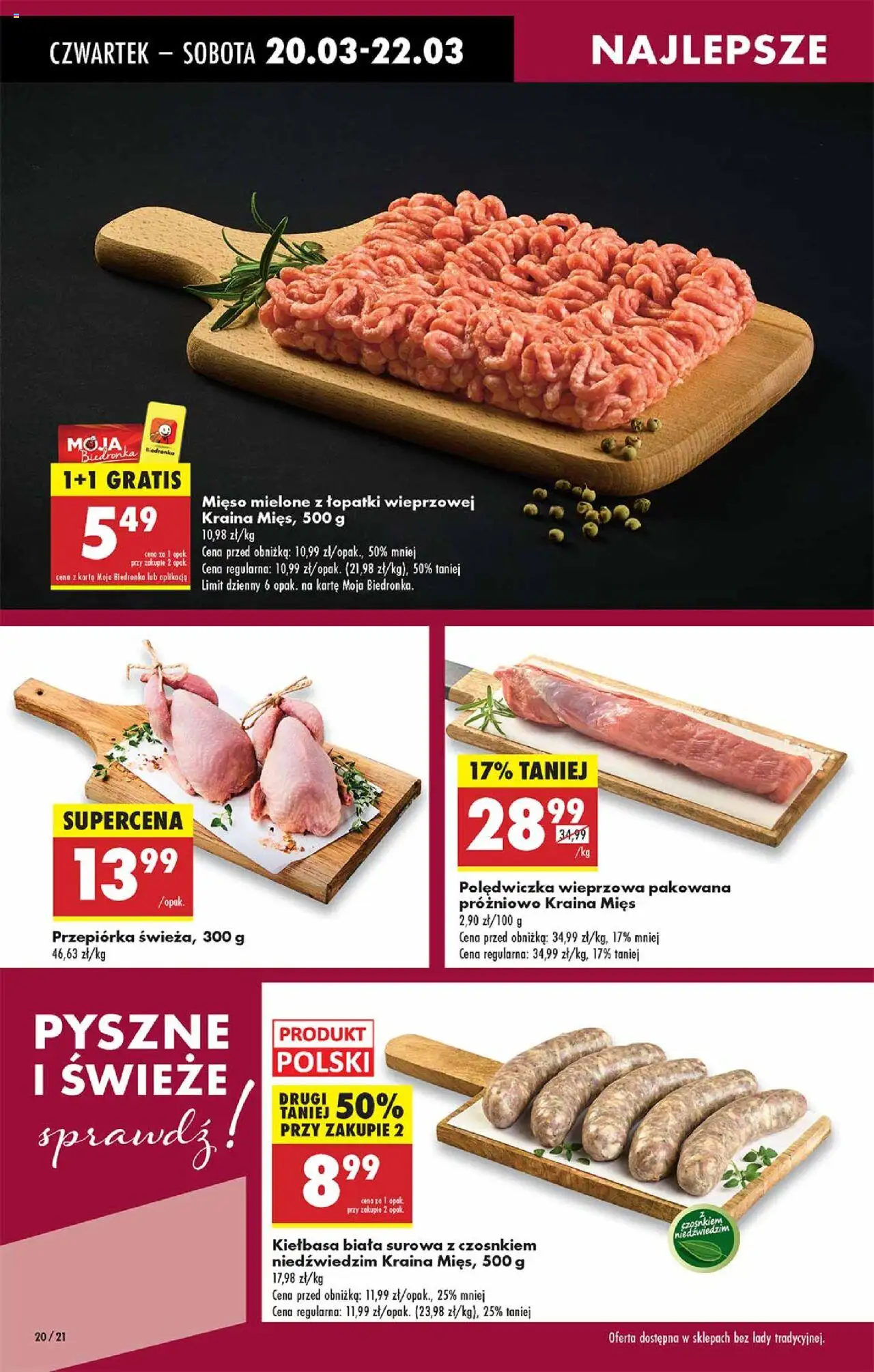 Biedronka gazetka ważna  od 20.03.2025 do 26.03.2025 strona 20