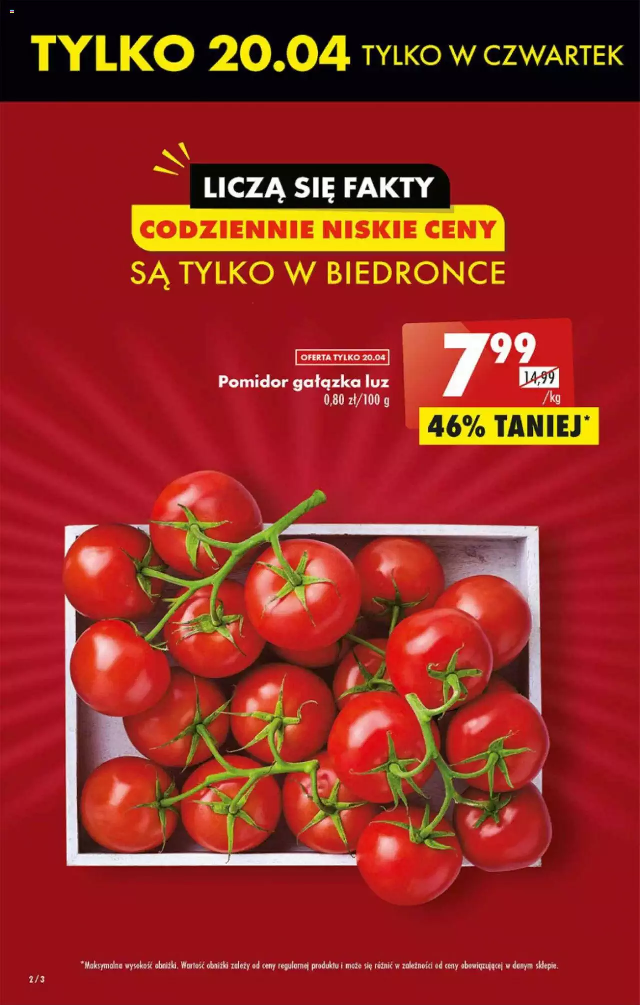 Biedronka gazetka ważna od 20.04.2023 do 26 .04.2023 strona 2