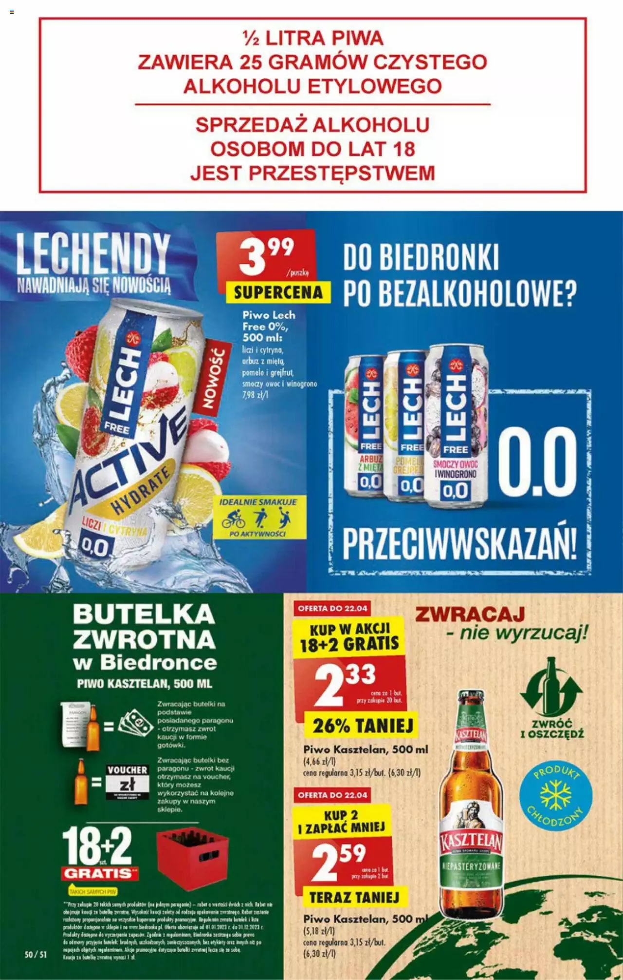Biedronka gazetka ważna od 20.04.2023 do 26 .04.2023 strona 50