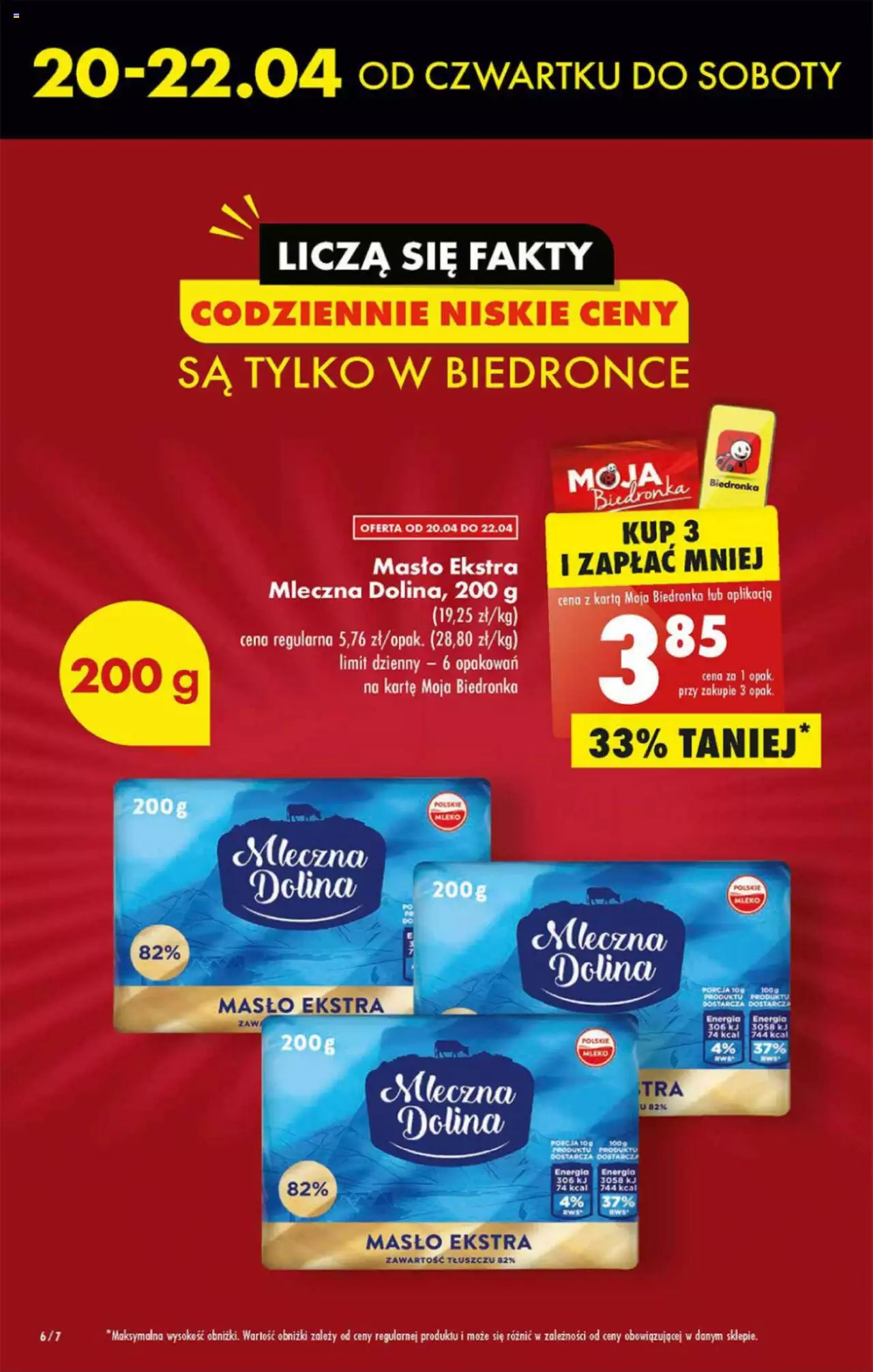 Biedronka gazetka ważna od 20.04.2023 do 26 .04.2023 strona 6