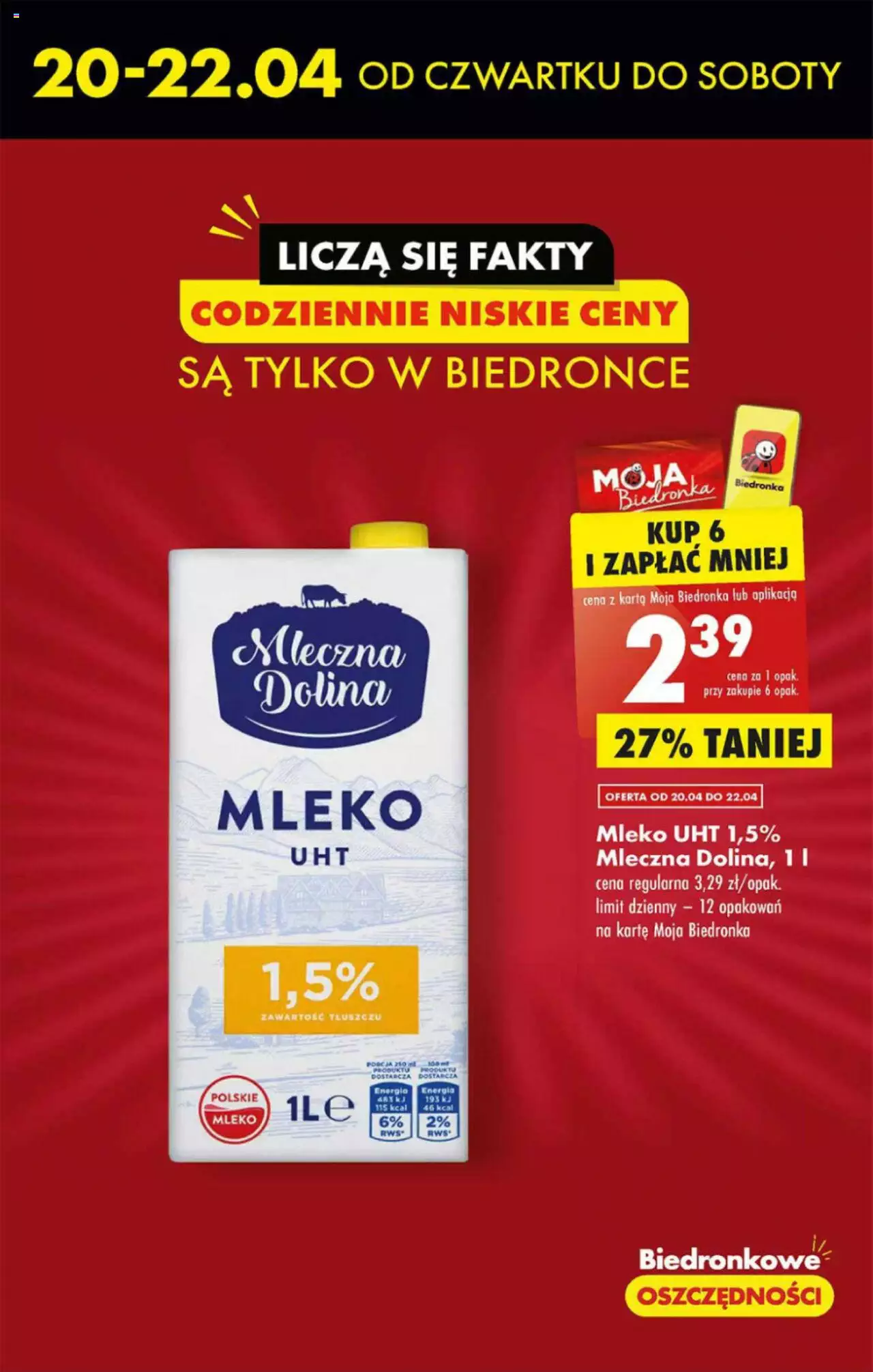 Biedronka gazetka ważna od 20.04.2023 do 26 .04.2023 strona 7