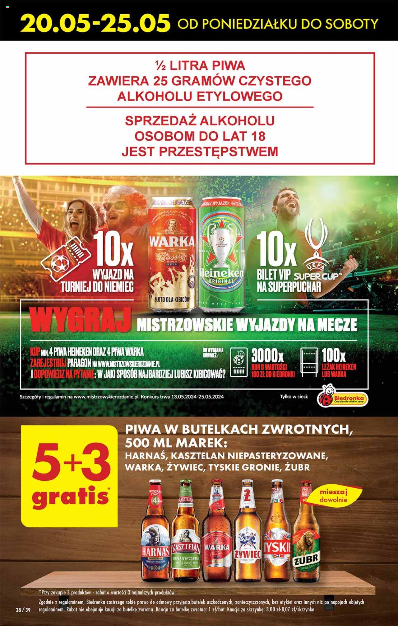 Biedronka gazetka ważna od  20.05.2024 do 25.05.2024 strona 36