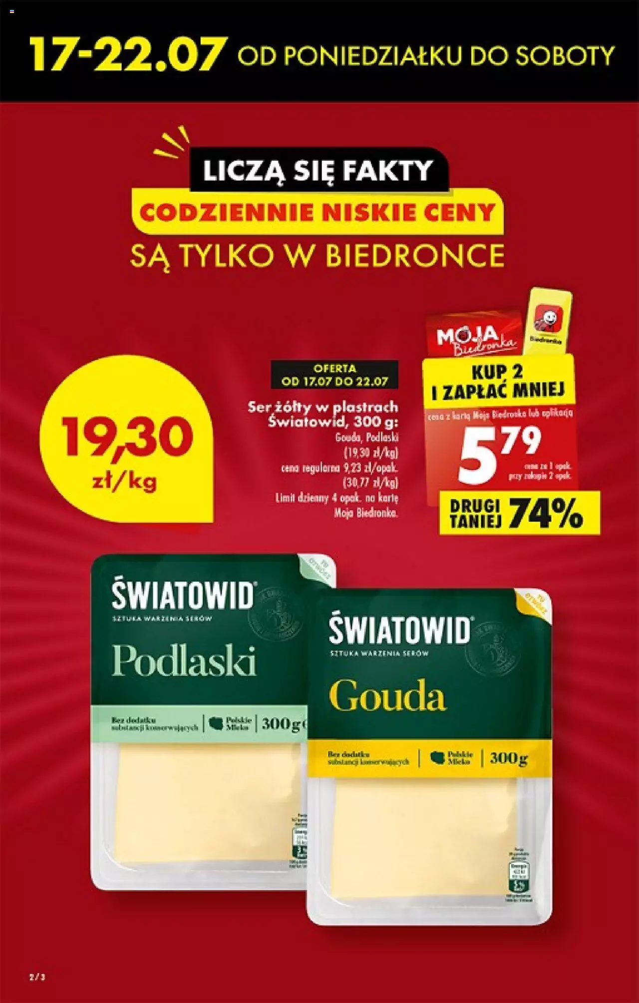 Biedronka gazetka ważna od 20.07.2023 do 26.07.2023 strona 2