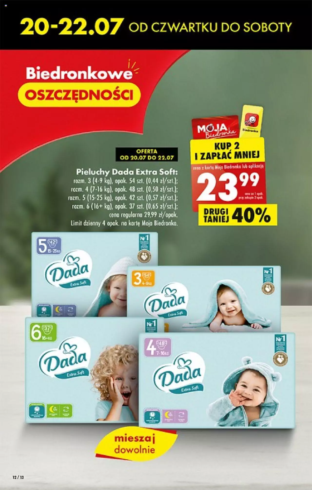 Biedronka gazetka ważna od 20.07.2023 do 26.07.2023 strona 12