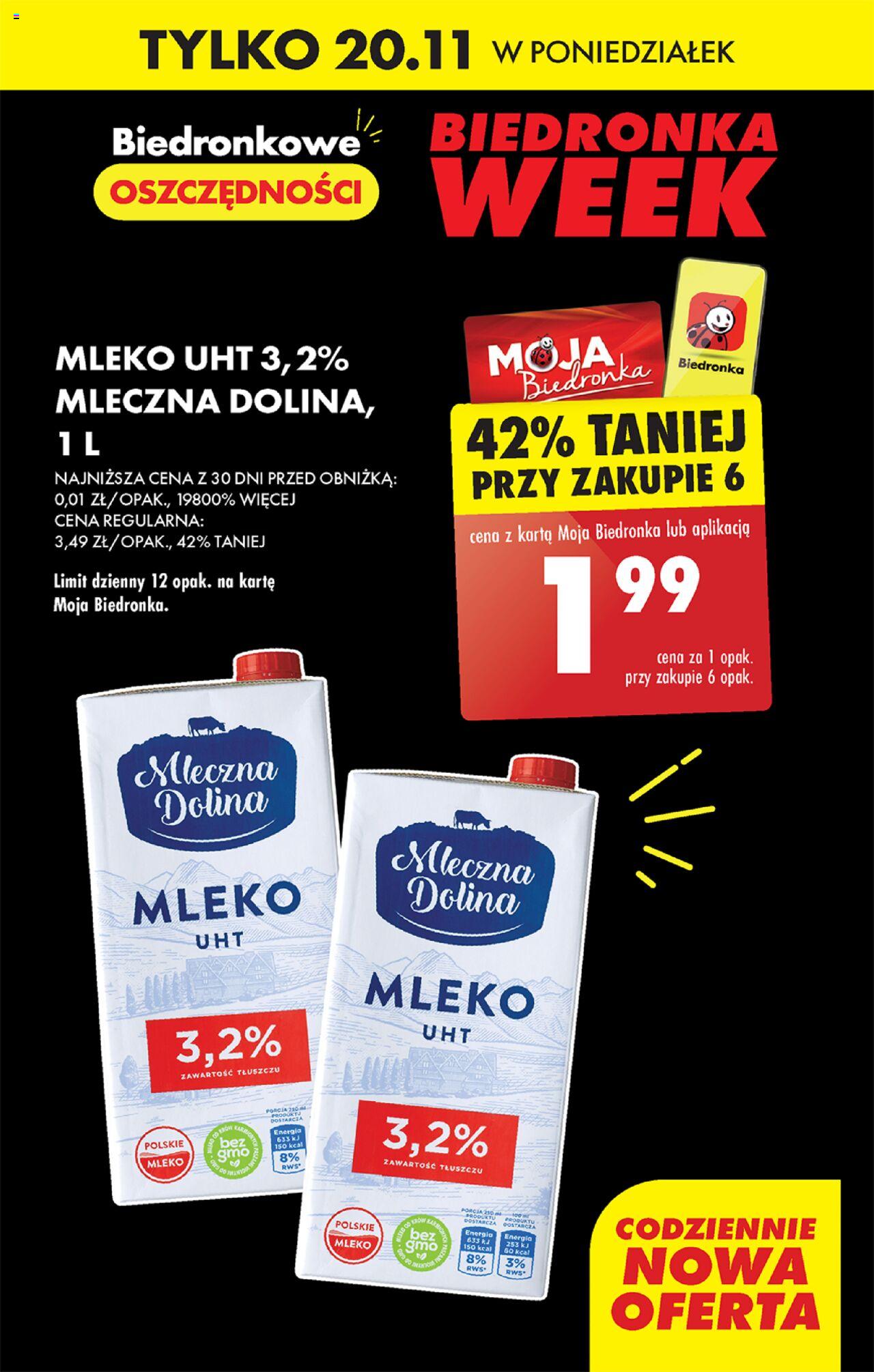 Biedronka gazetka ważna od 20.11.2023 do 25.11.2023 strona 3