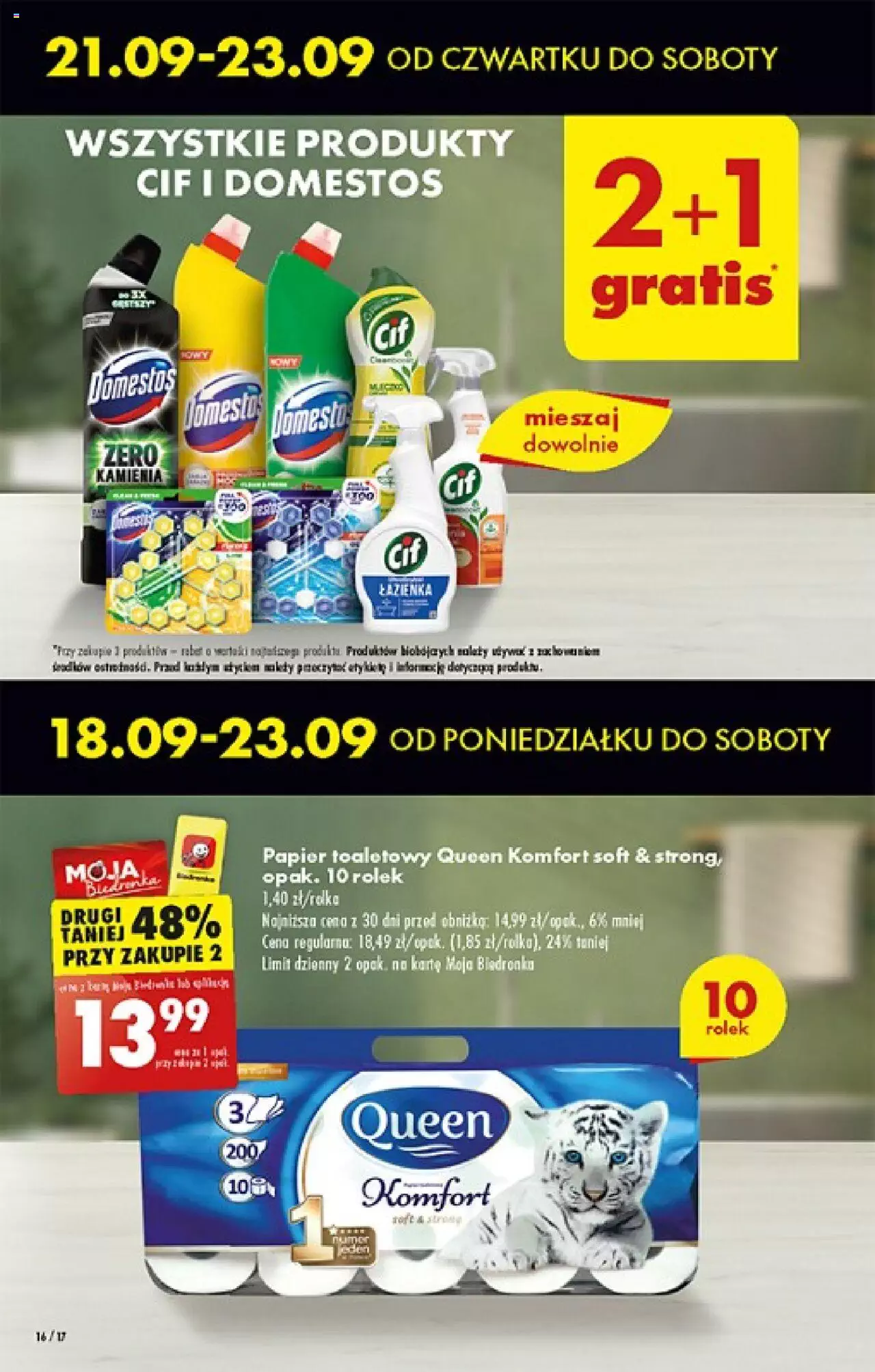 Biedronka gazetka ważna od 21.09.2023 do 27.09.2023 strona 16
