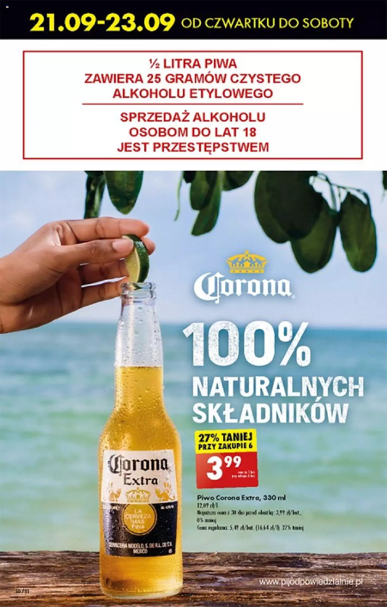 Biedronka gazetka ważna od 21.09.2023 do 27.09.2023 strona 50
