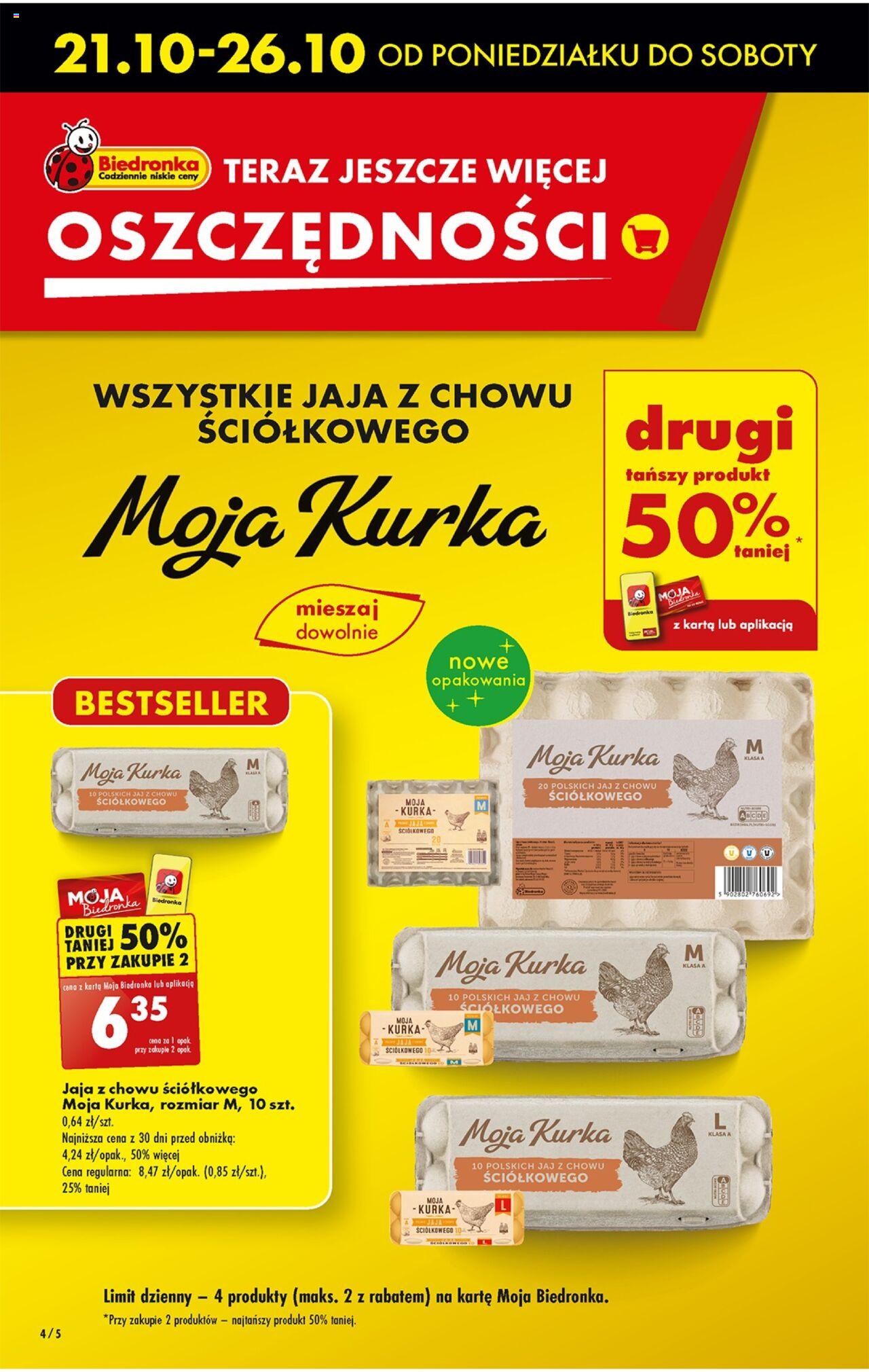Biedronka gazetka ważna od 21.10.2024 do 26.10.2024 strona 6