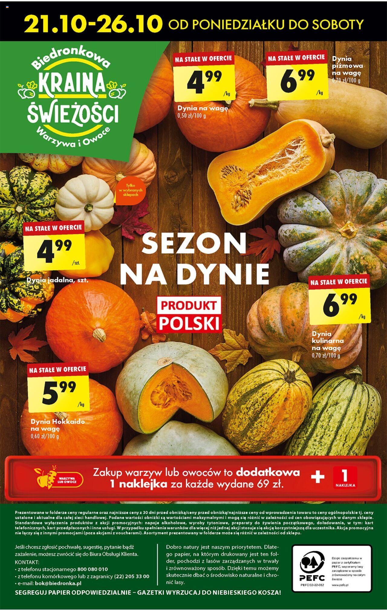 Biedronka gazetka ważna od 21.10.2024 do 26.10.2024 strona 65