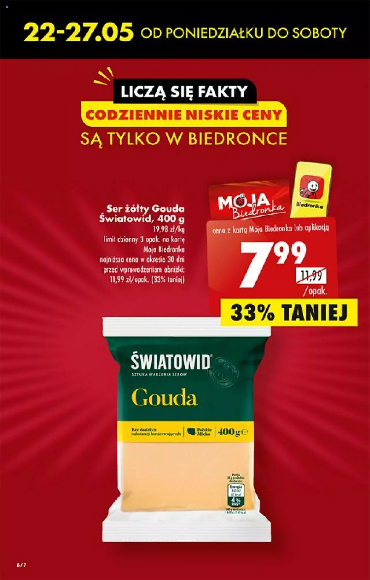 Biedronka gazetka ważna od 22.05.2023 do 27.05.2023 strona 6