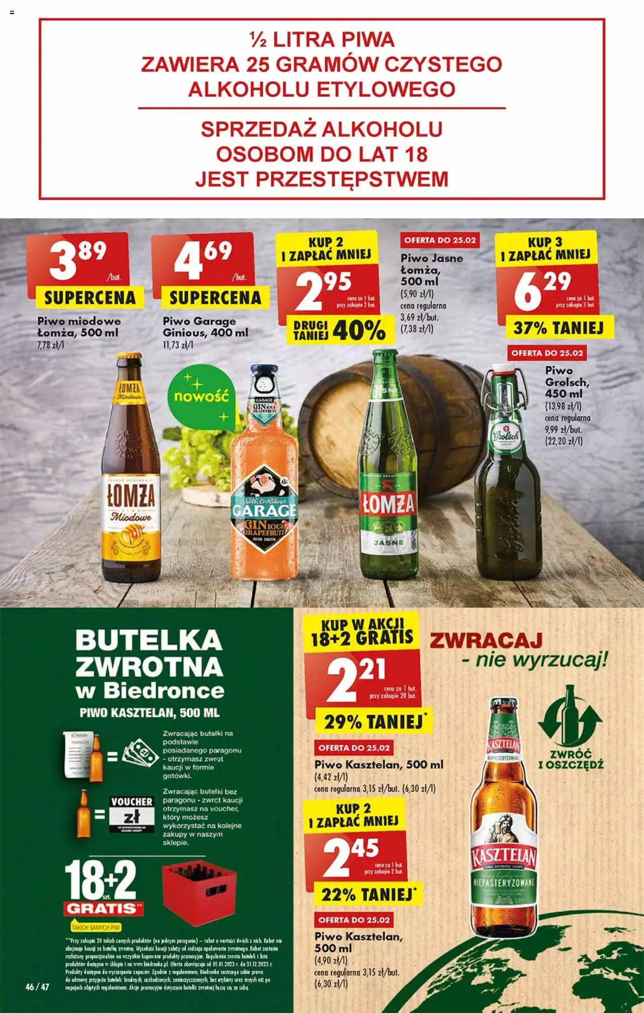 Biedronka gazetka ważna od 23.02.2023 do 01.03.2023 strona 46